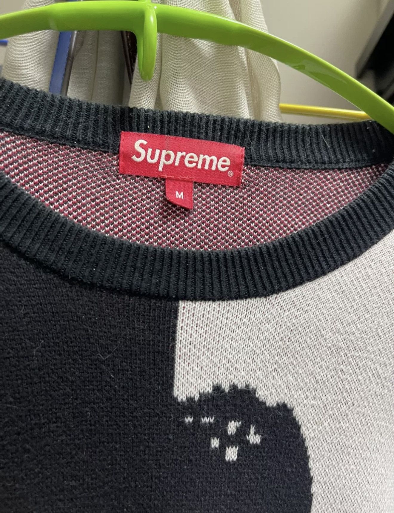 Supreme Supreme scarface sweater Size US M / EU 48-50 / 2 - 2 Thumbnail