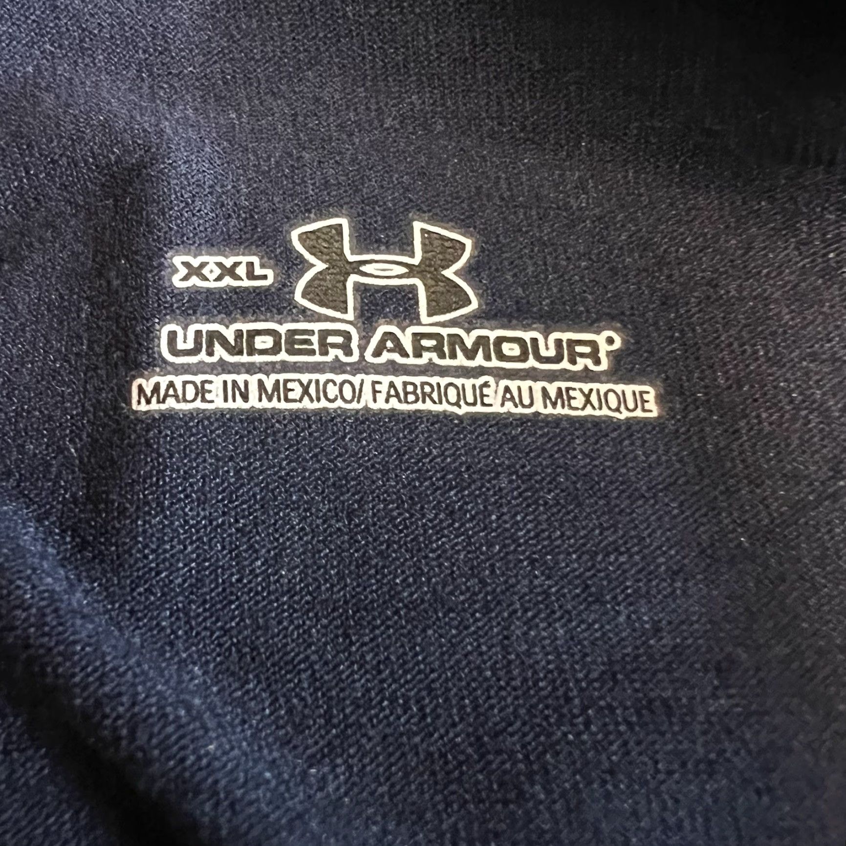 Under Armour Under Armour Long Sleeve Mens 2XL Blue Poly Stretch Shirt Casual 2XL Mens Blue Activewear Sports 90s? Size US XXL / EU 58 / 5 - 4 Thumbnail