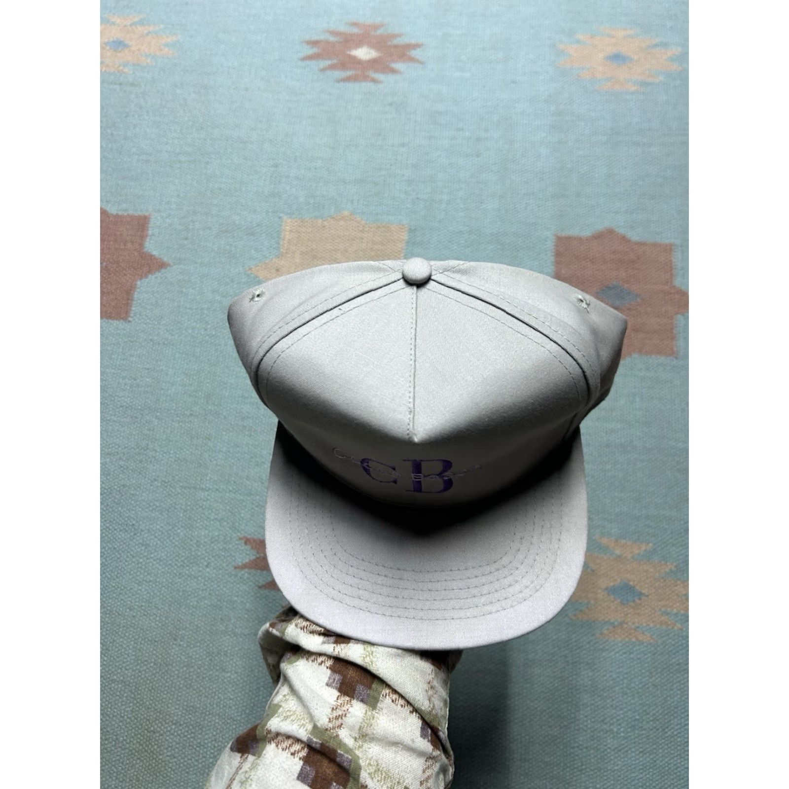 Vintage VINTAGE Cocoa SnapBack Hat Cap Beach Florida Calvin Klein parody logo embroidered Mens Adjustable Gray Size ONE SIZE - 3 Thumbnail