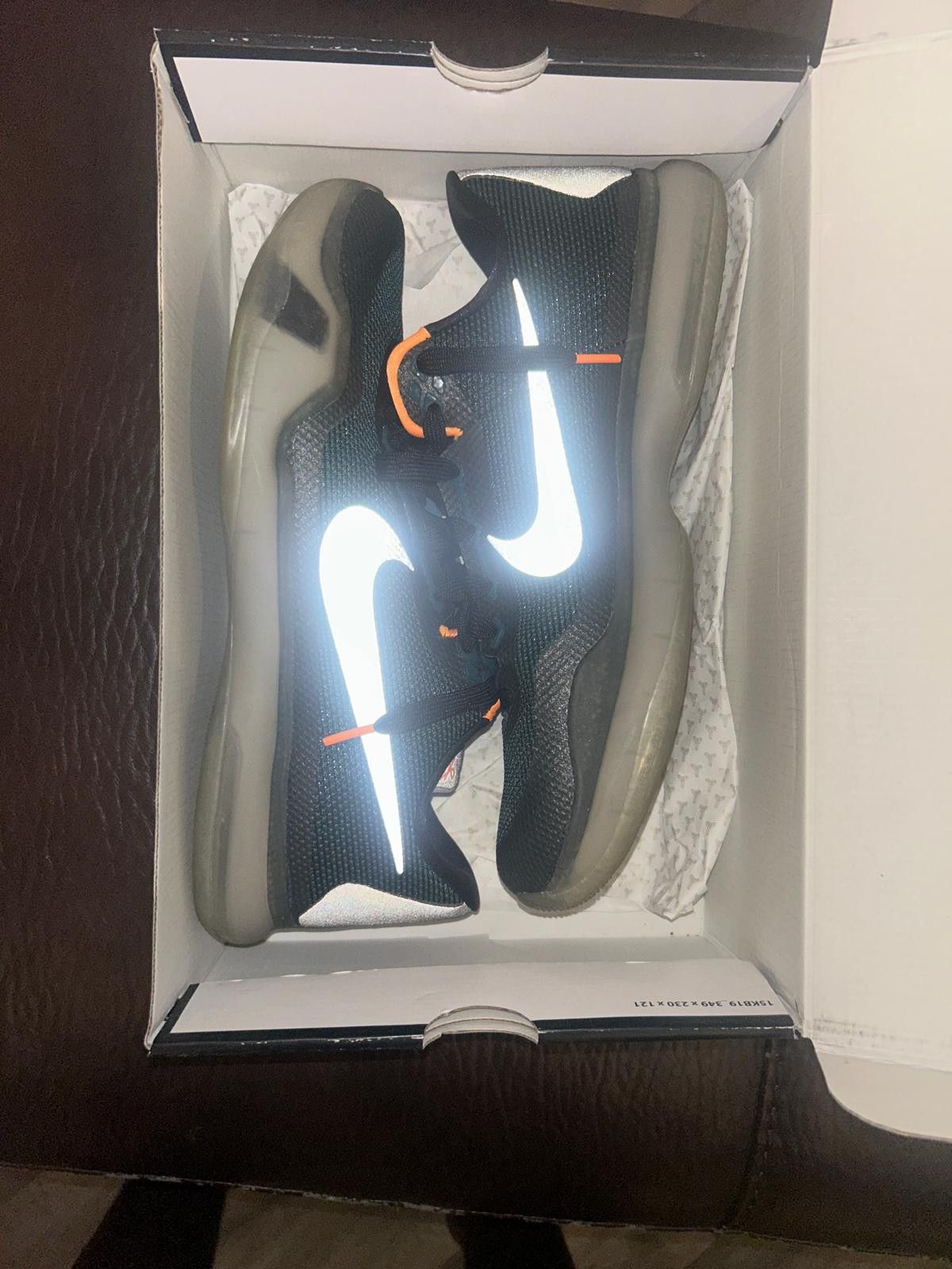 Nike NEW NEVER WORN Kobe 10 teal / orange / silver Size US 12 / EU 45 - 1 Thumbnail