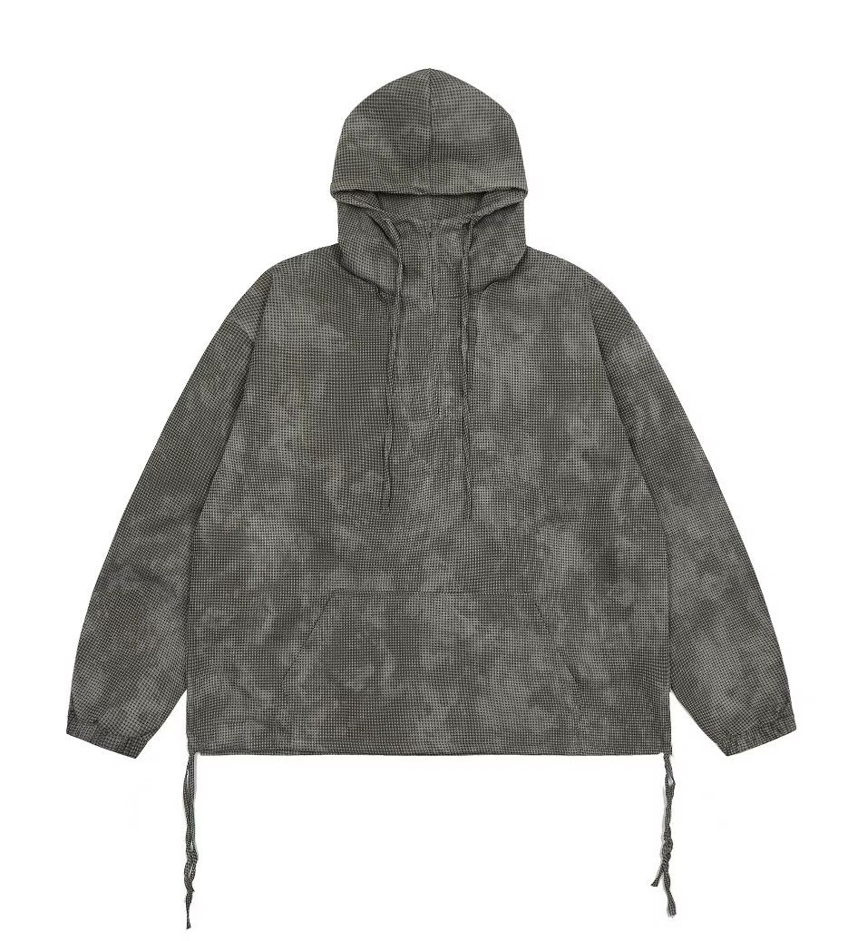 Japanese Brand Pullover Hoodies Men Washed Simple Distressed Tracksuit Size US M / EU 48-50 / 2 - 3 Thumbnail