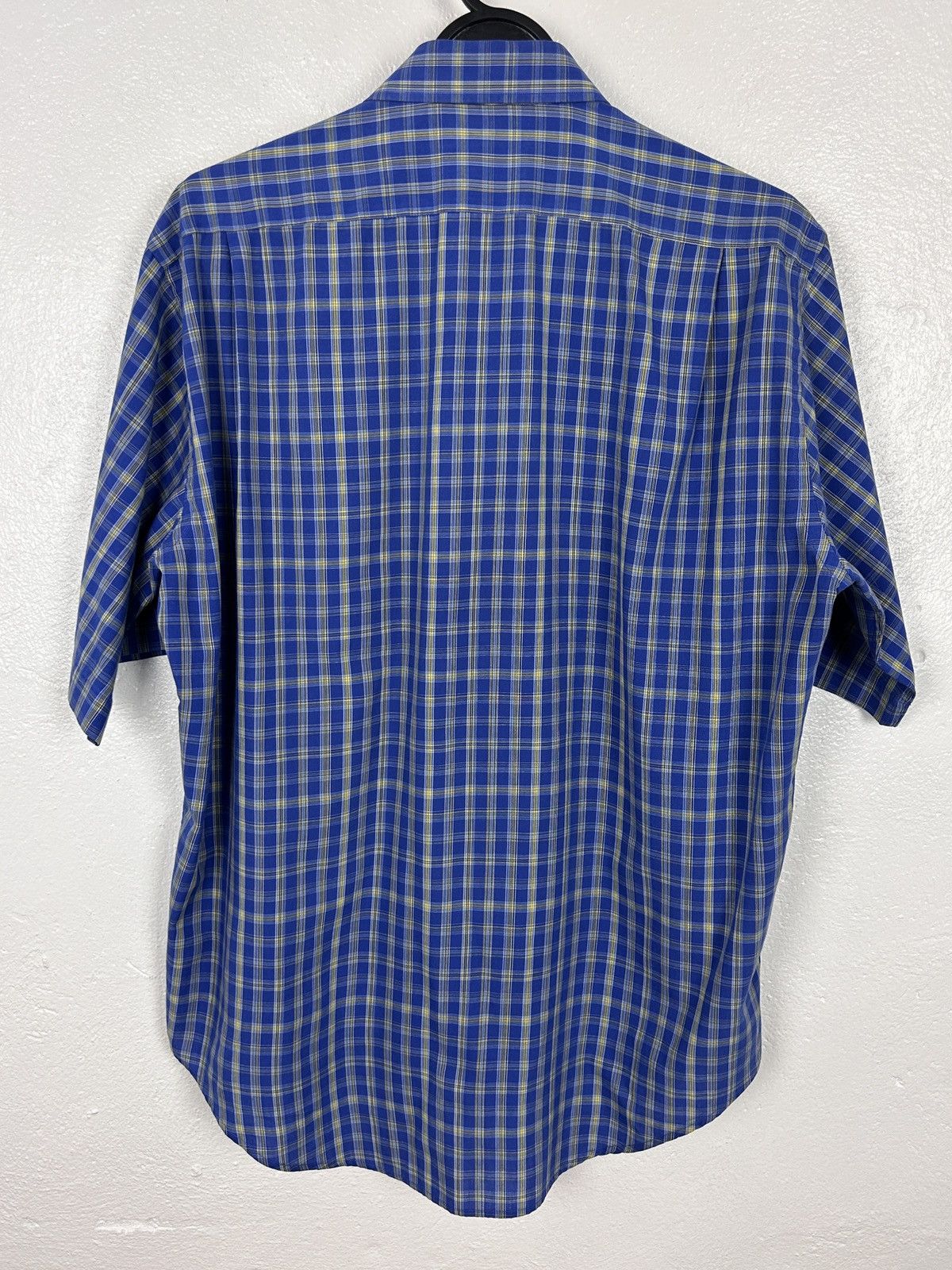 Yves Saint Laurent Vintage Yves Saint Laurent YSL Checkered Striped Shirt Size US L / EU 52-54 / 3 - 4 Thumbnail