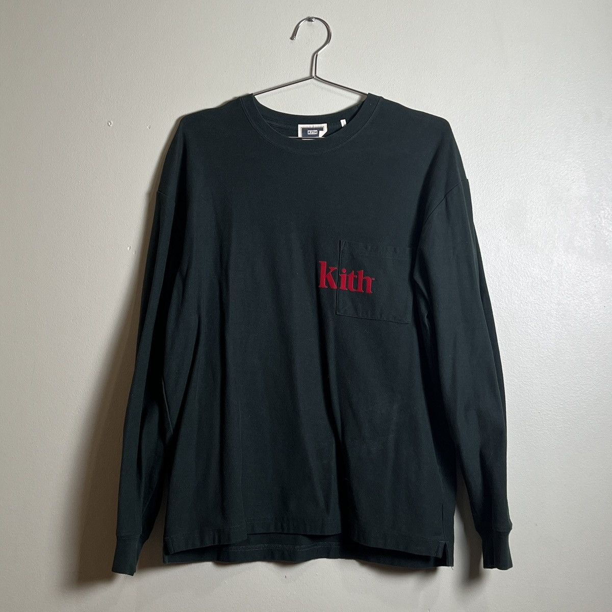 Kith #008 - KITH Quinn Sweater (Pine & Red) Size US S / EU 44-46 / 1 - 1 Thumbnail