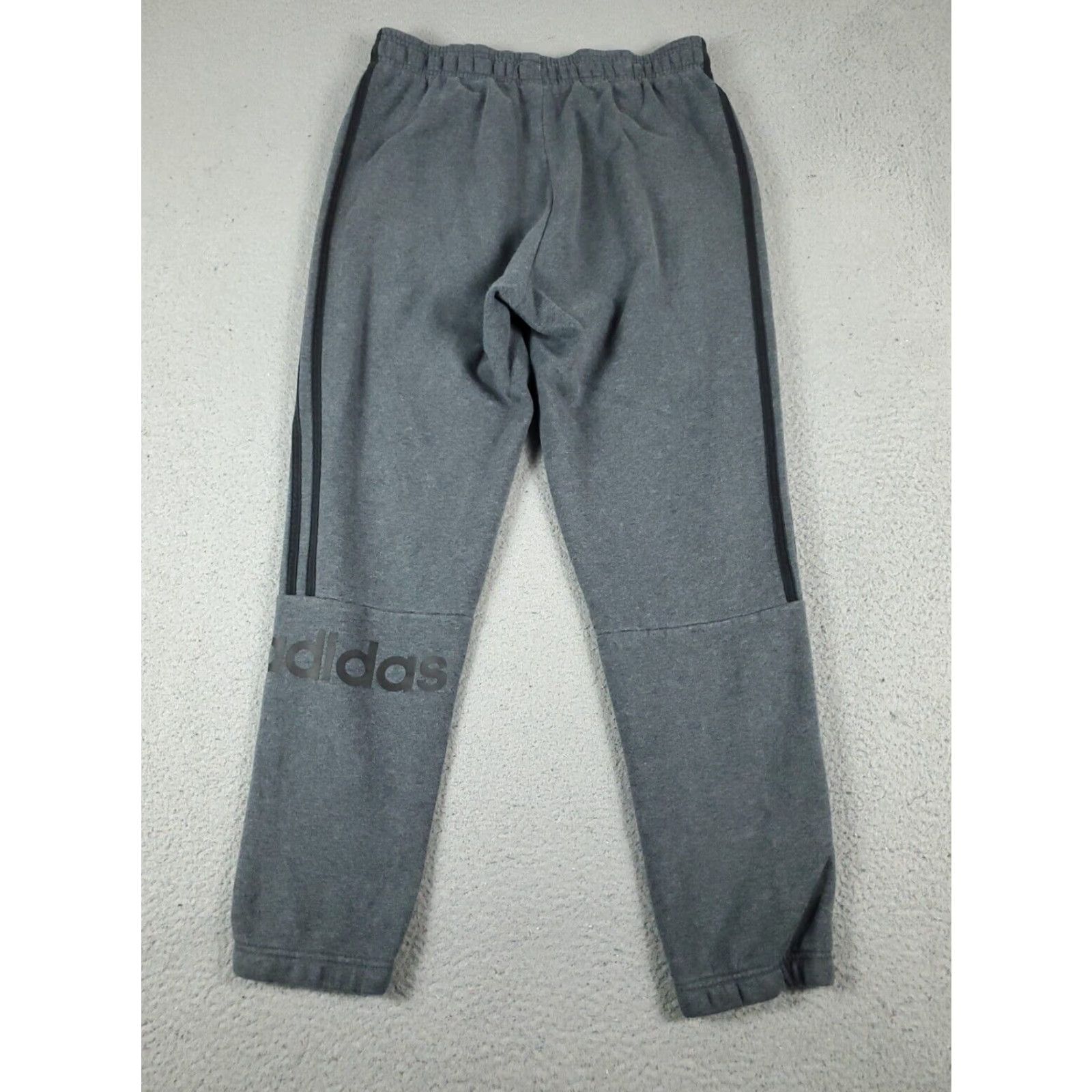 Adidas Adidas Pants Mens Medium Gray Running Track Joggers Sweatpants Size US 31 - 5 Thumbnail