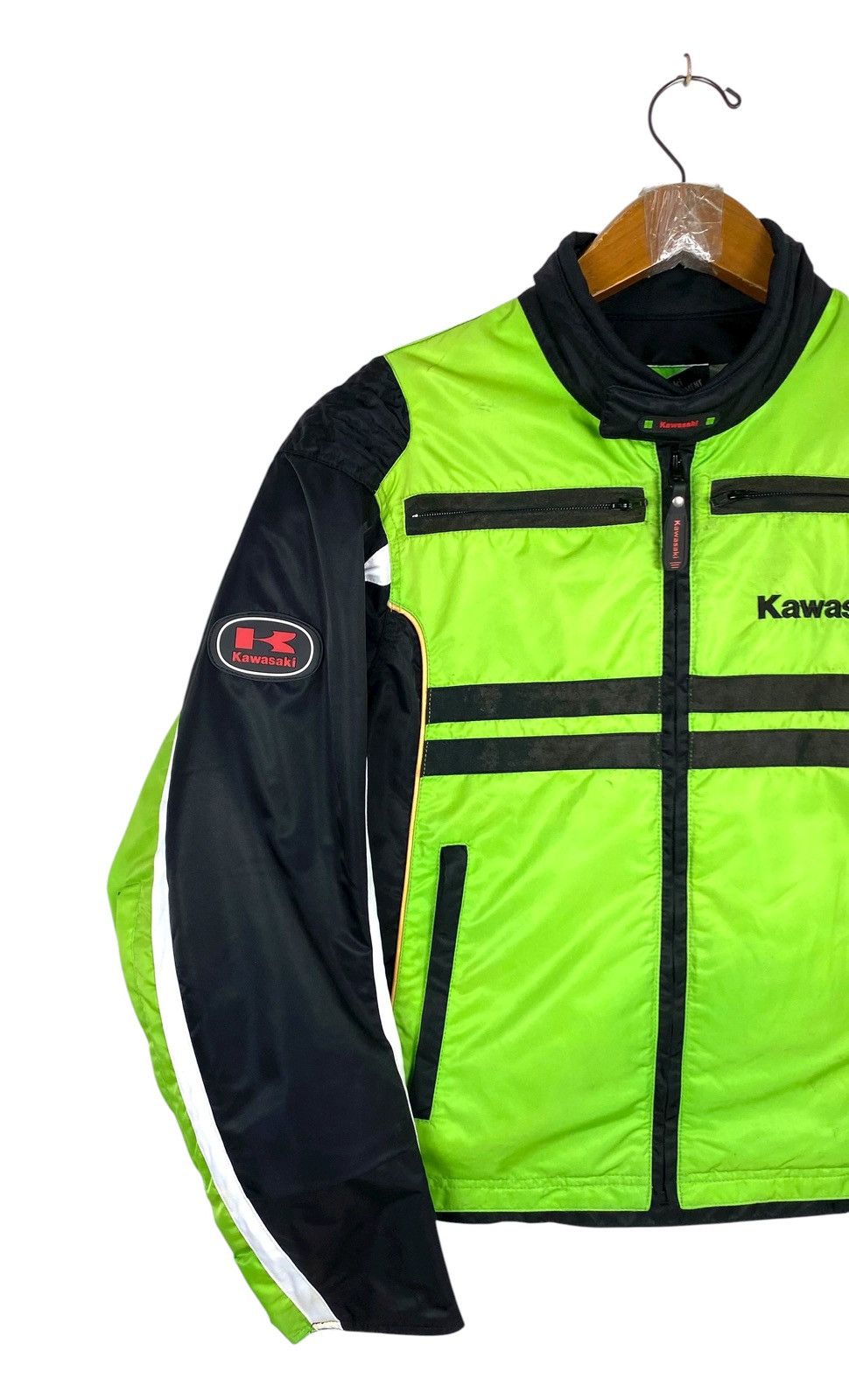 Japanese Brand Rare‼️ Kawasaki Racing Motorcycle Jacket Size US S / EU 44-46 / 1 - 3 Thumbnail