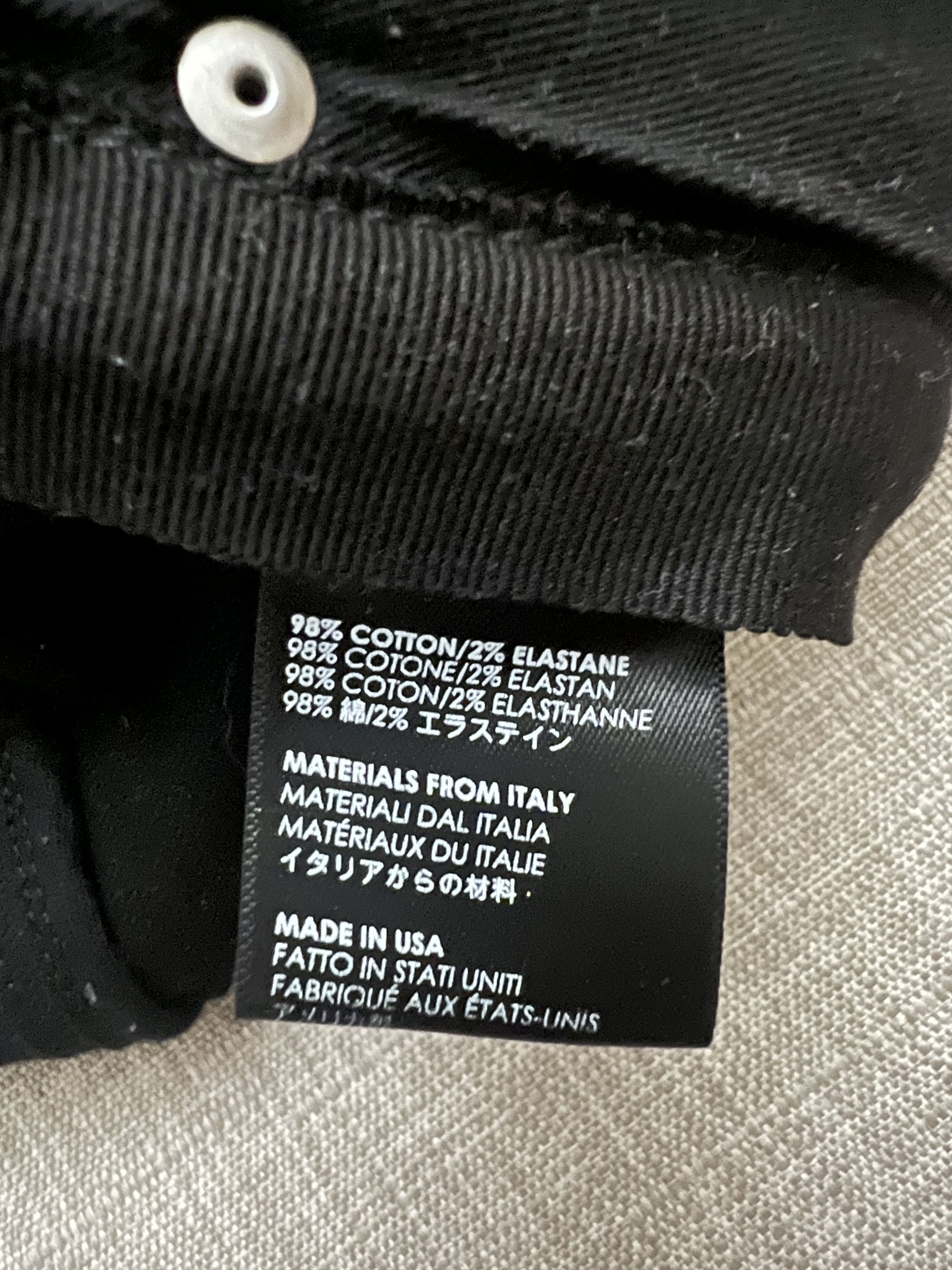 Amiri Black and Gold Glitter Amiri Size US 36 / EU 52 - 5 Thumbnail