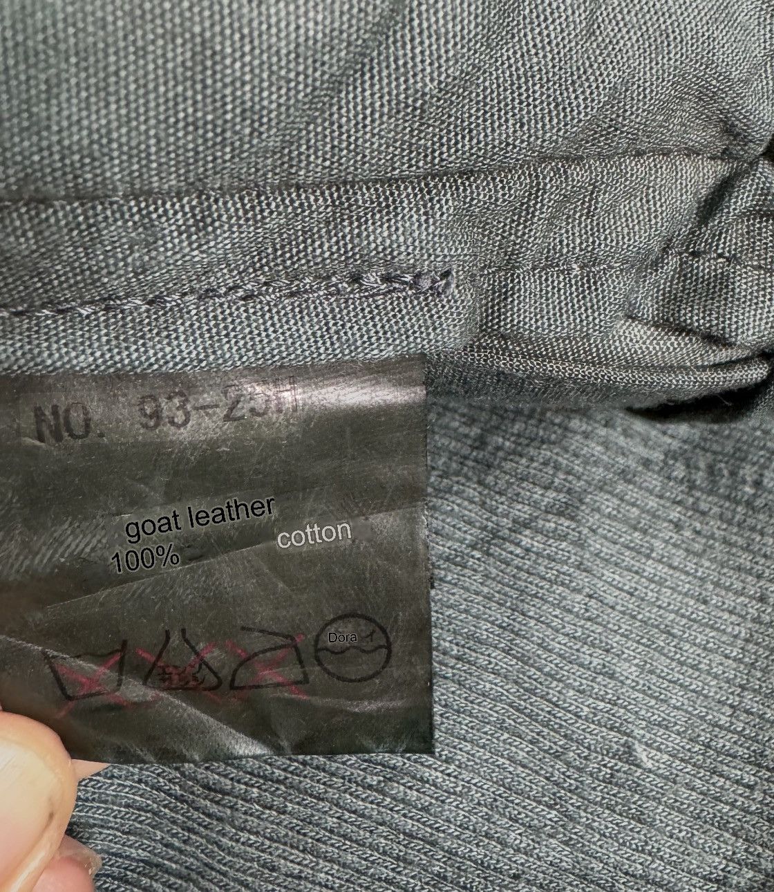 If Six Was Nine 🌟REAL POINT HOODIE GOAT LEATHER JACKET Size US S / EU 44-46 / 1 - 20 Thumbnail