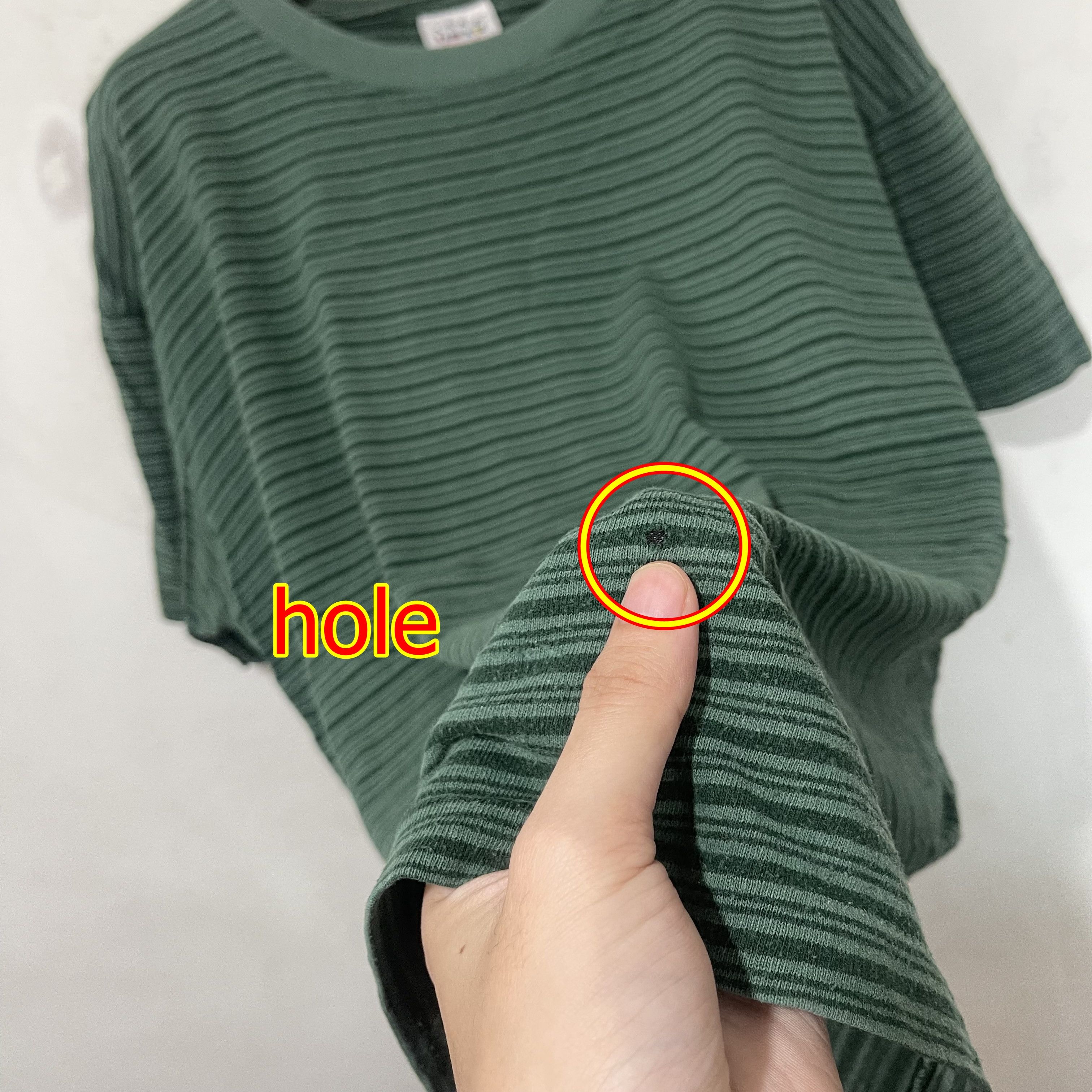 Vintage Vintage 90s Striped T-Shirt Size US L / EU 52-54 / 3 - 6 Thumbnail