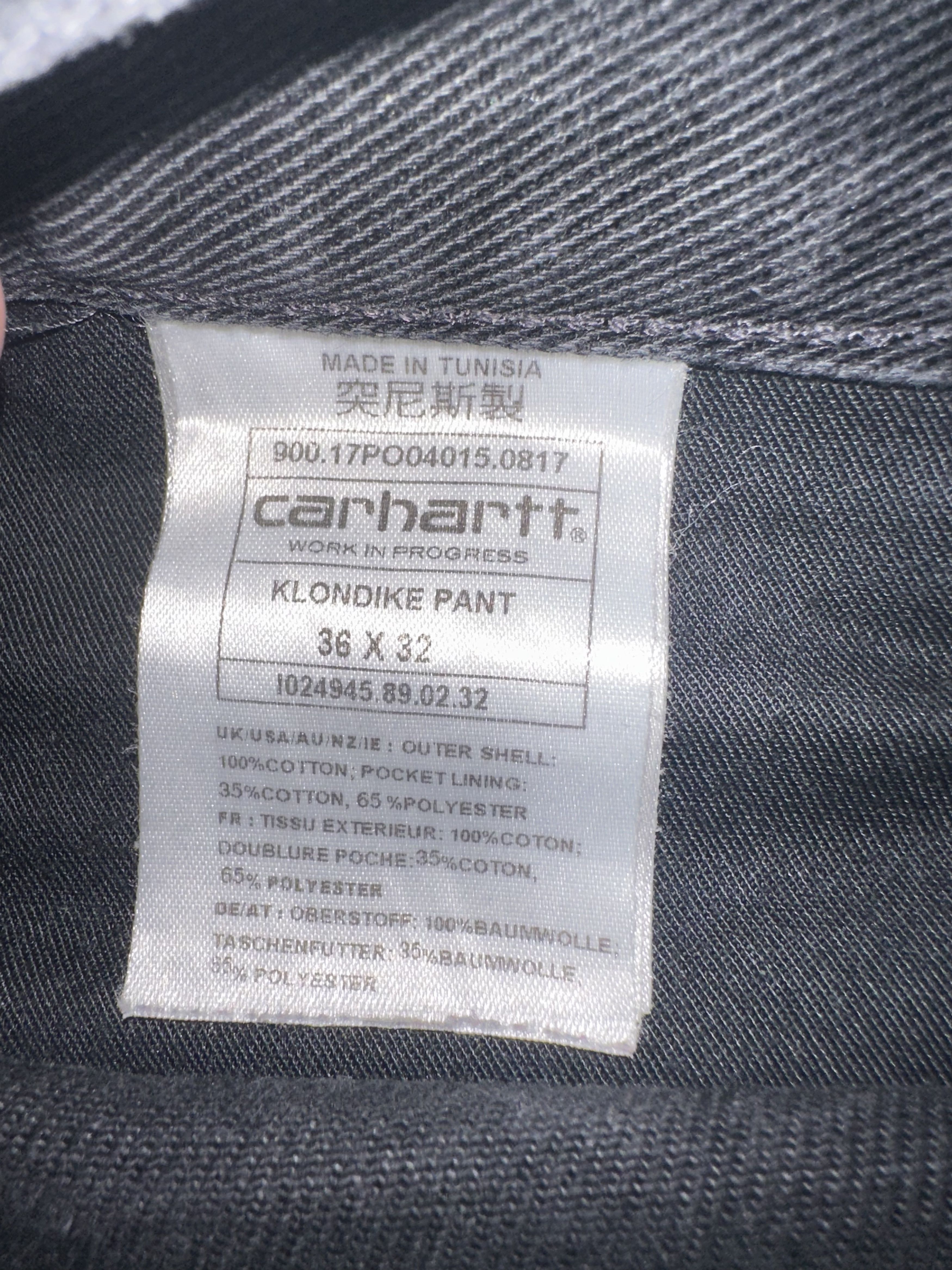 Carhartt Wip Carhartt Klondike Pant (Custom) Size US 30 / EU 46 - 5 Thumbnail