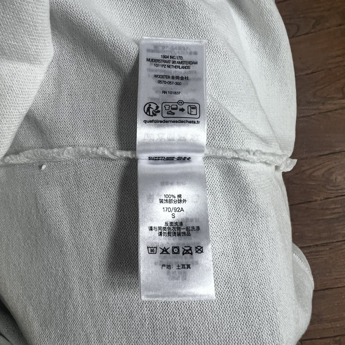 Supreme Supreme Bumblebee L/S Football Top White S Size US S / EU 44-46 / 1 - 13 Thumbnail