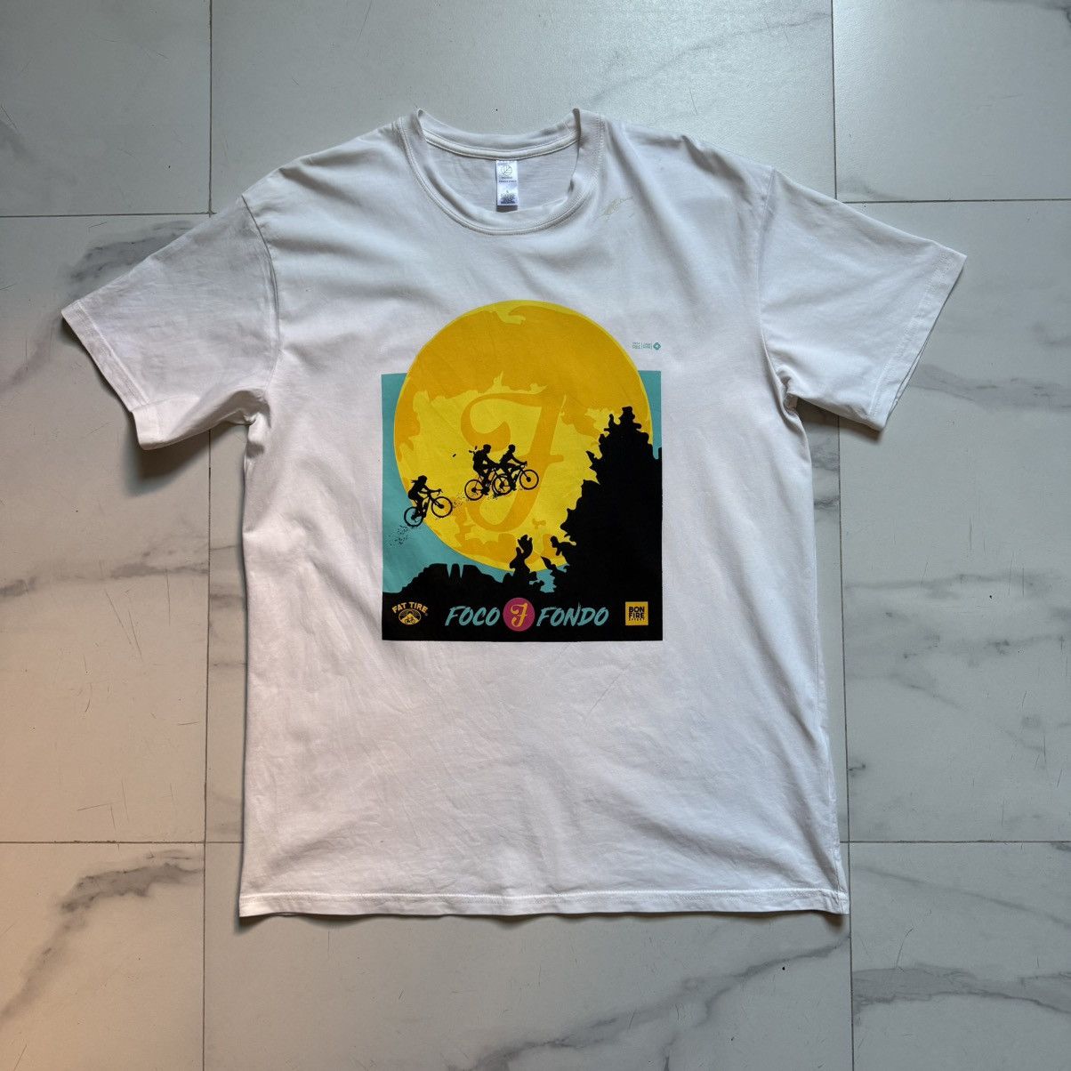 GOREWEAR × Midnight Organic FoCo Fondo x Bon Fire Effect Biker Sports Tee Size US L / EU 52-54 / 3 - 2 Thumbnail