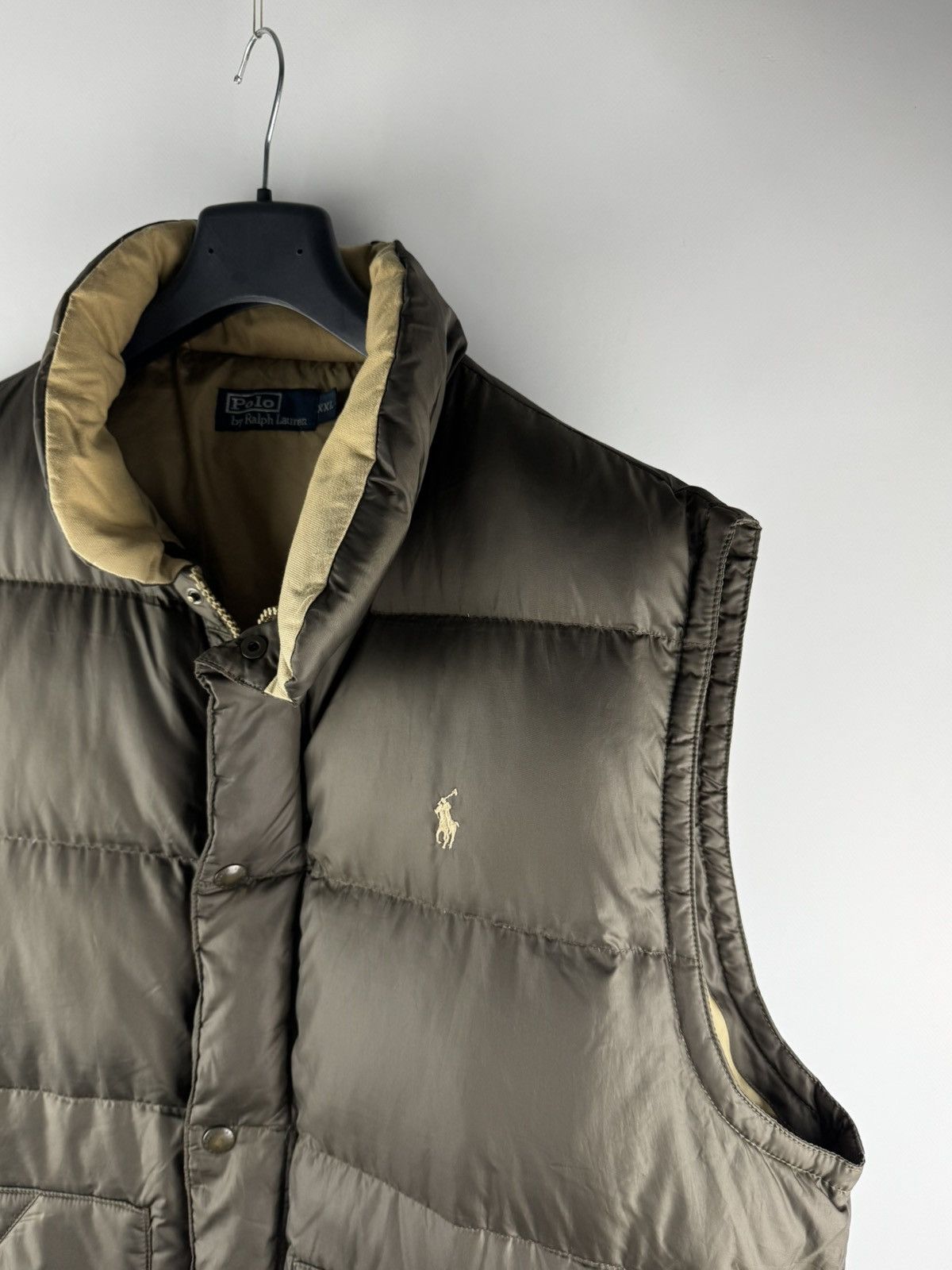 Polo Ralph Lauren Vintage Polo Ralph Lauren Down Puffer Vest Gilet Brown Men’s Size US XL / EU 56 / 4 - 2 Thumbnail