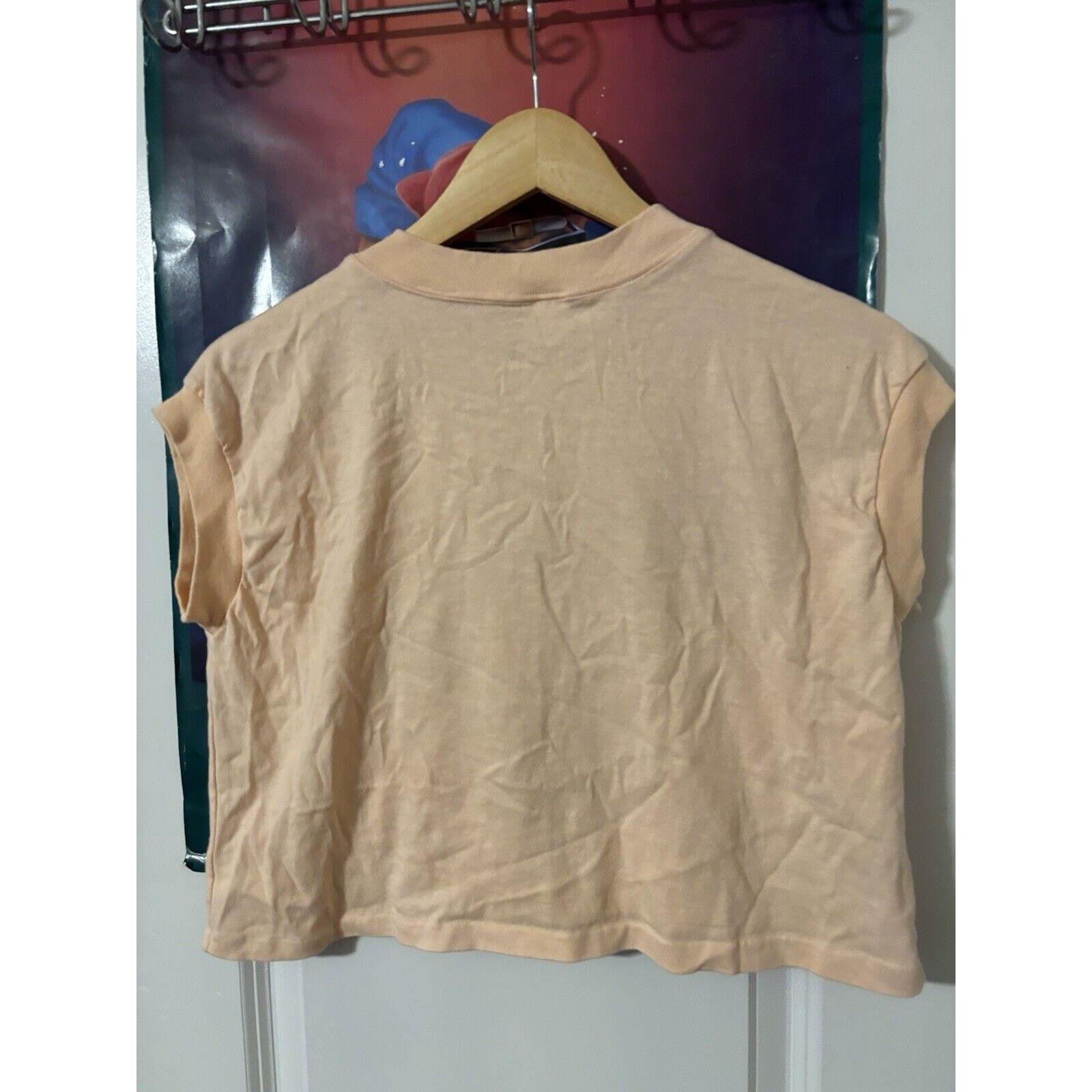 Other Vintage roger rabbit ladies pink croptop rare size Unknown Size US XL / EU 56 / 4 - 4 Thumbnail