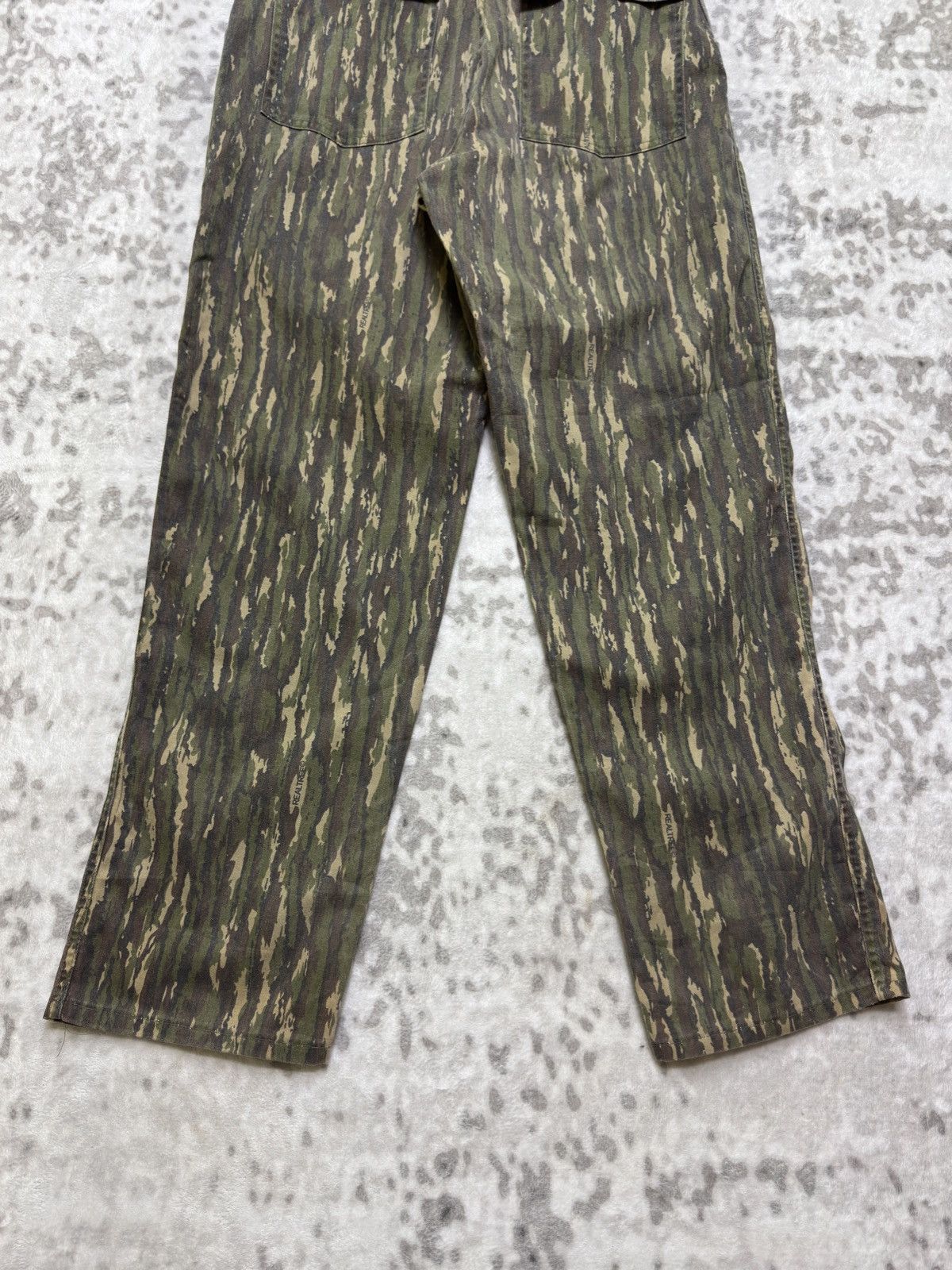 Realtree Vintage Spartan Realtree Camouflage Baggy Talon Zip Trouser Size US 29 - 13 Thumbnail
