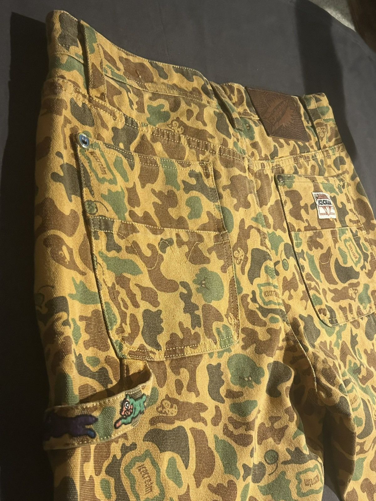 Billionaire Boys Club BILLIONAIRE BOYS CLUB CAMO CARGO PANTS Size US 36 / EU 52 - 3 Thumbnail