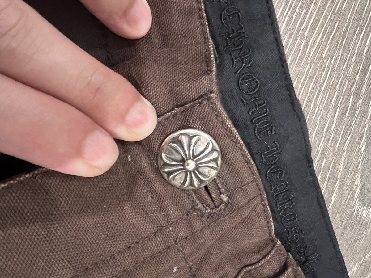 Chrome Hearts Chrome hearts 1 of 1 yellow patches brown carpenter sz 34 Size US 34 / EU 50 - 10 Thumbnail