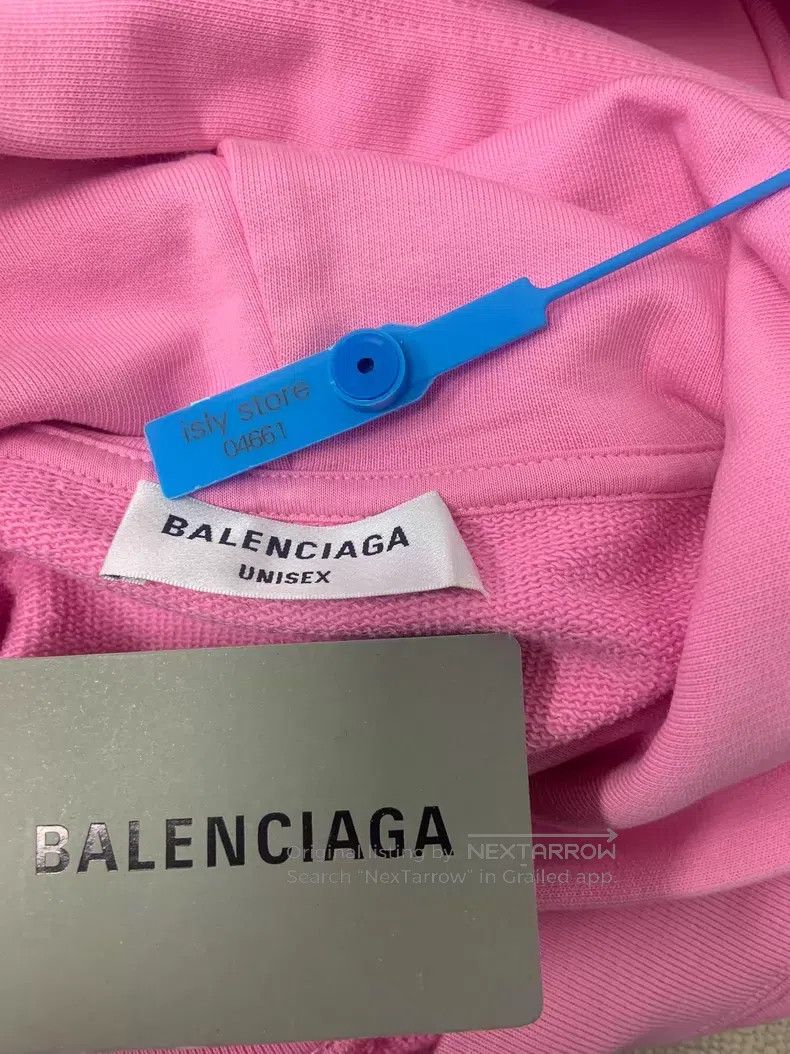 Balenciaga Balenciaga Logo Print Pullover Hooded Sweatshirt Size US M / EU 48-50 / 2 - 5 Thumbnail