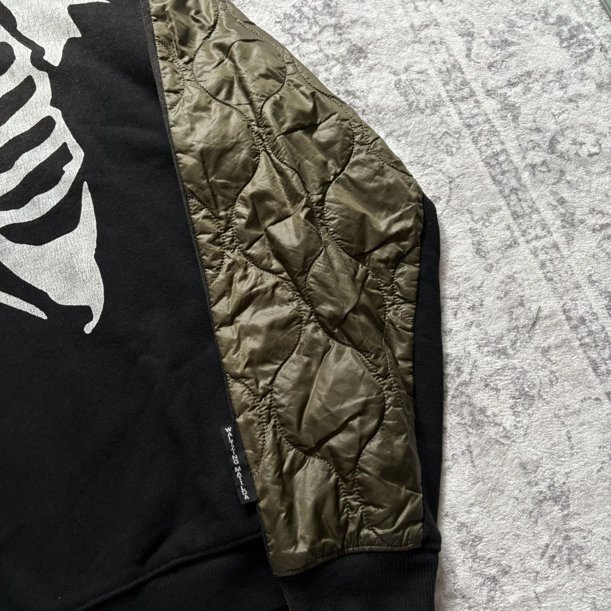 Kapital Kountry Kapital 2 Tone Skeleton Oversized Crewneck Black | Size 3 Size US XXL / EU 58 / 5 - 3 Thumbnail