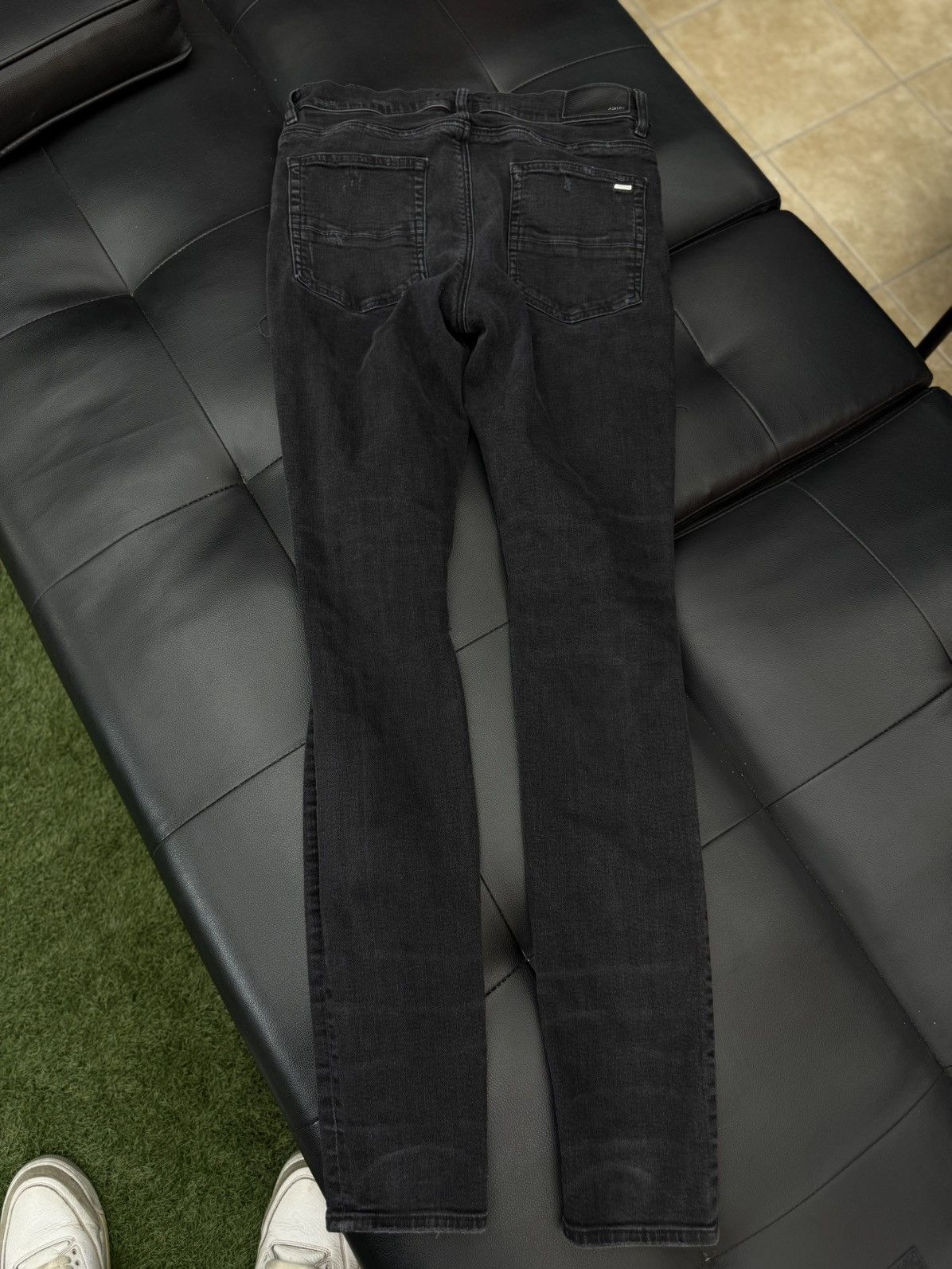 Amiri Amiri Jeans Black Colorful Patch Size 34 🧼 Size US 34 / EU 50 - 16 Thumbnail