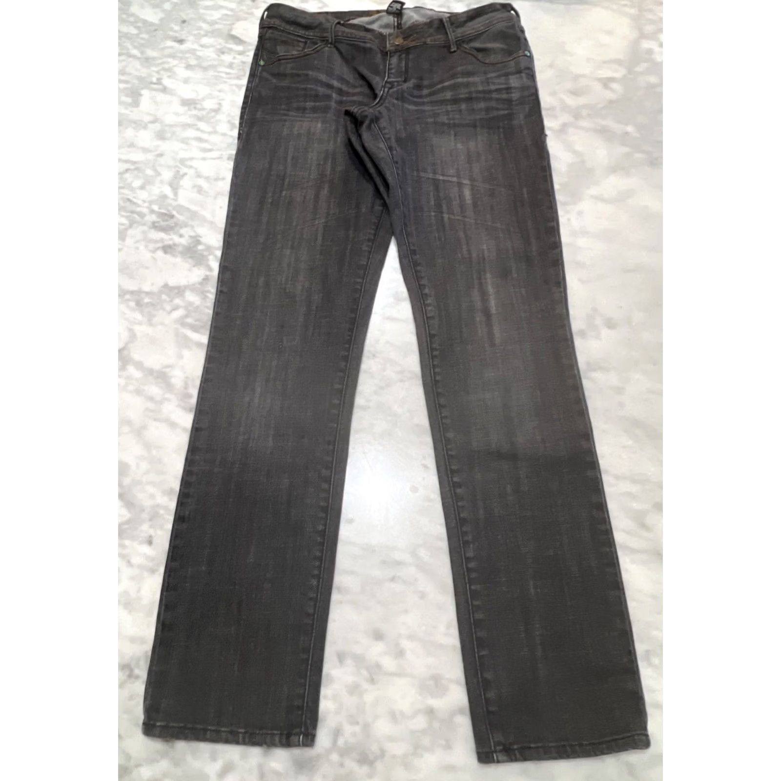 Southpole South Pole Premium Jeans Women’s 11 Stretch Black Bling Rhinestones Size 32" / US 10 / IT 46 - 4 Thumbnail