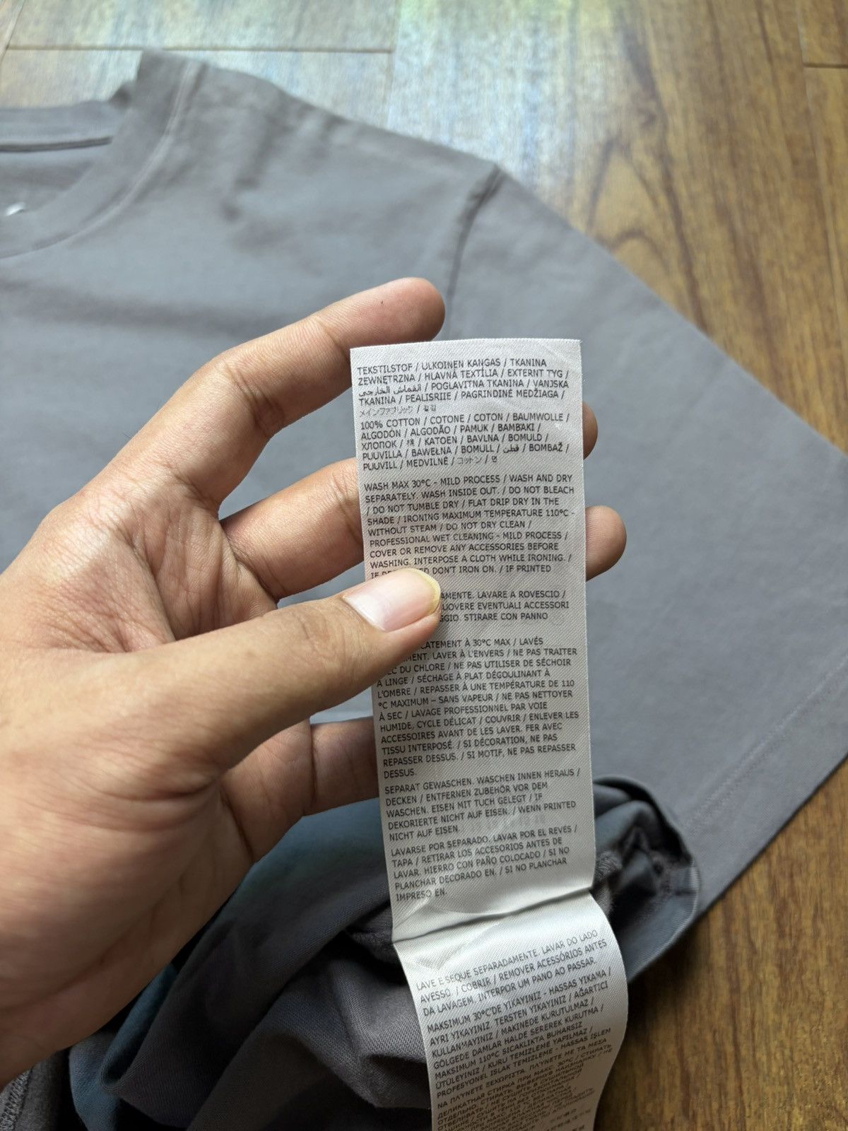 Maison Margiela FREE TAX! Maison Margiela Four Stitch Basic Tee Size US L / EU 52-54 / 3 - 7 Thumbnail