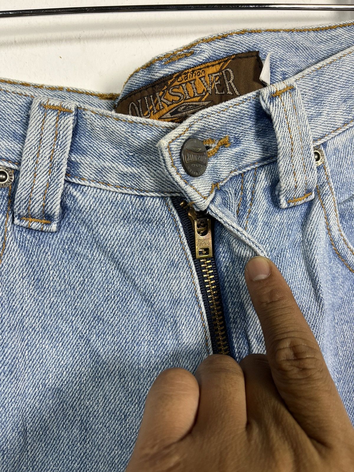 Quiksilver Vintage Shorts Pants Jeans Quiksilver 🏄‍♂️ Size US 30 / EU 46 - 3 Thumbnail