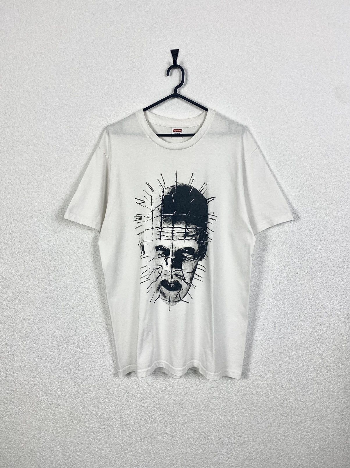 Supreme Supreme Hellraiser Pinhead t-shirt SS18 White | Grailed