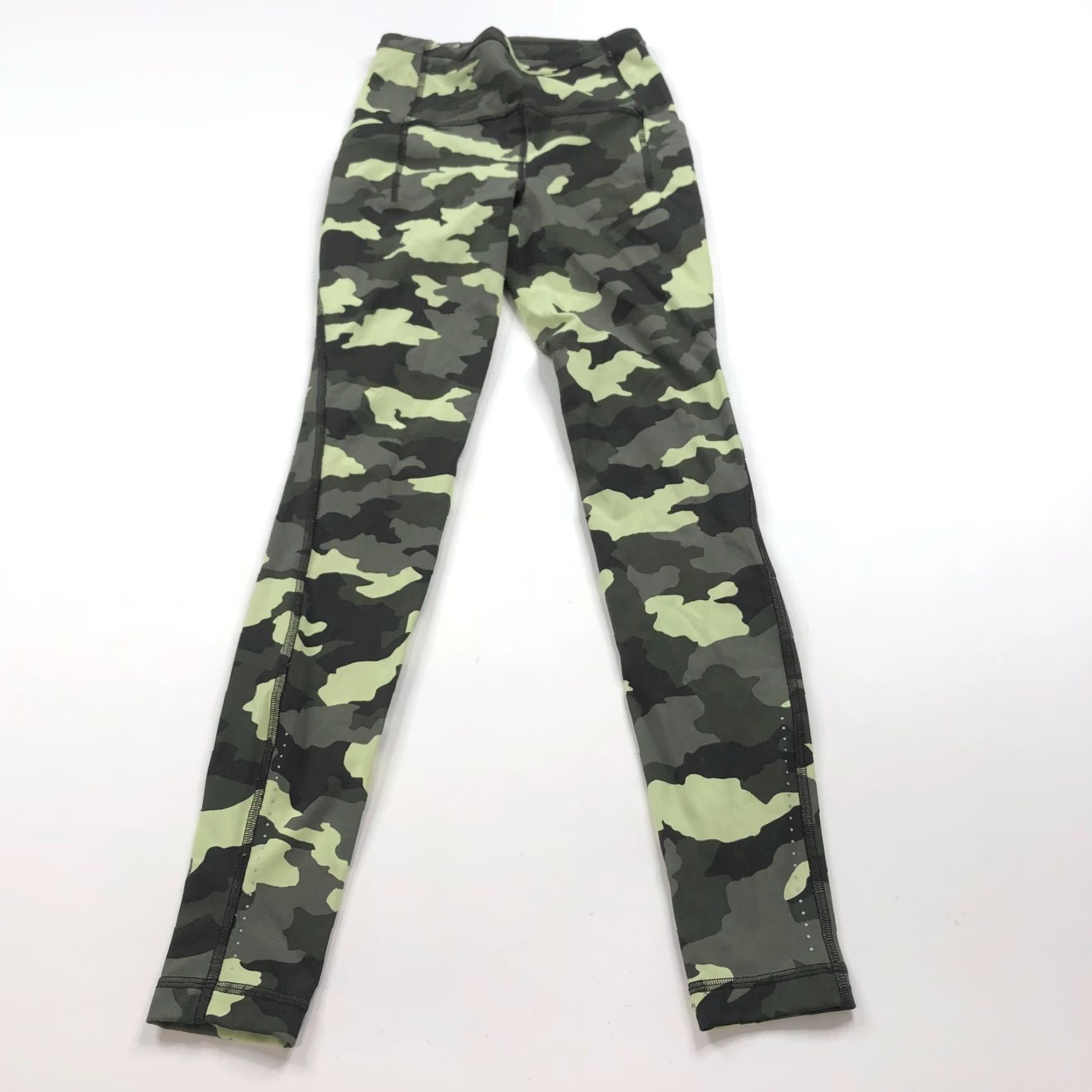 Lululemon Lululemon Swift Speed 2 Leggings Pants Camouflage Mint 22W 27.5L Athleisure Women Barred by HRJ Size 40" / US 18 - 2 Thumbnail