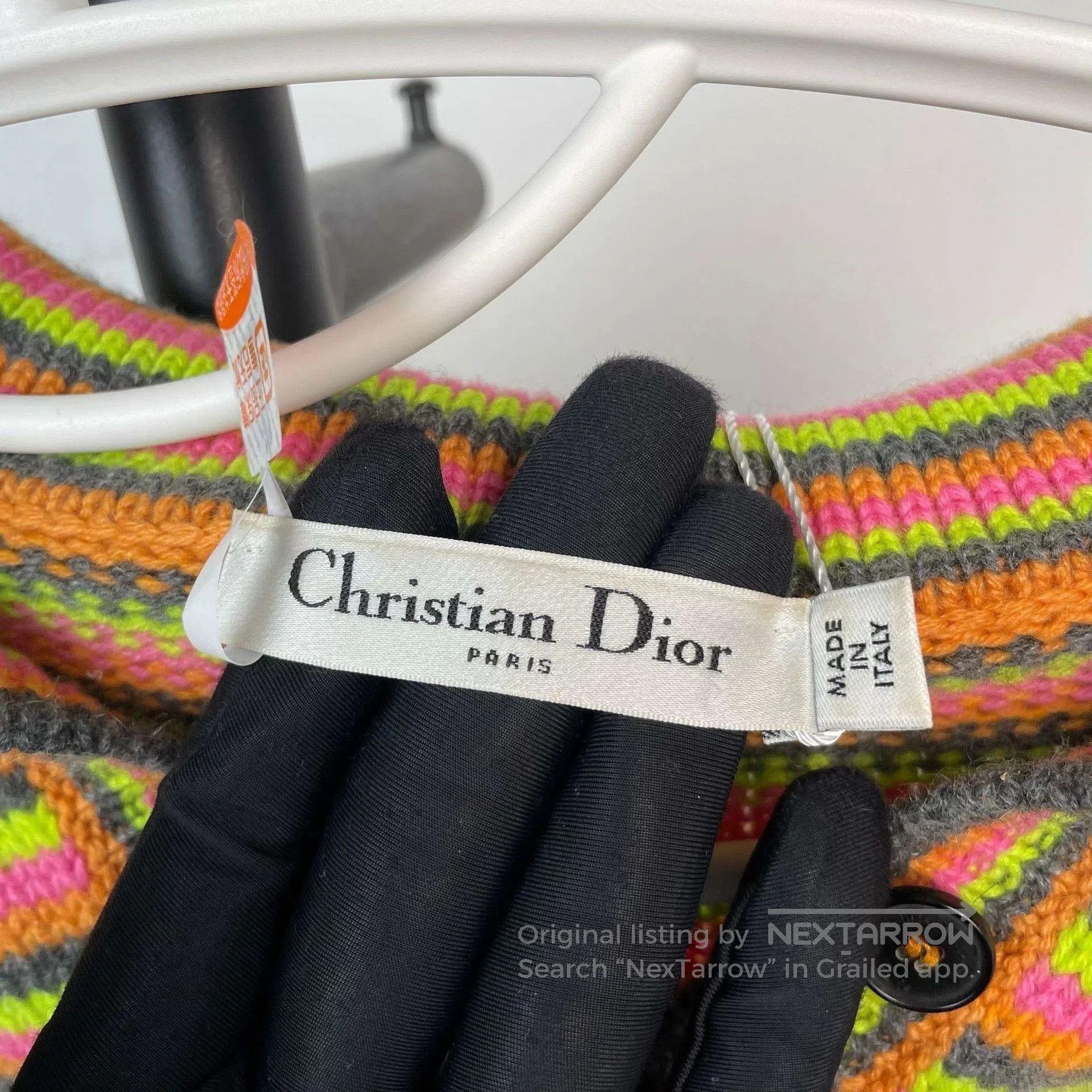 Dior Dior Colorful Stripe Bee Knit Top. Size S / US 4 / IT 40 - 7 Thumbnail