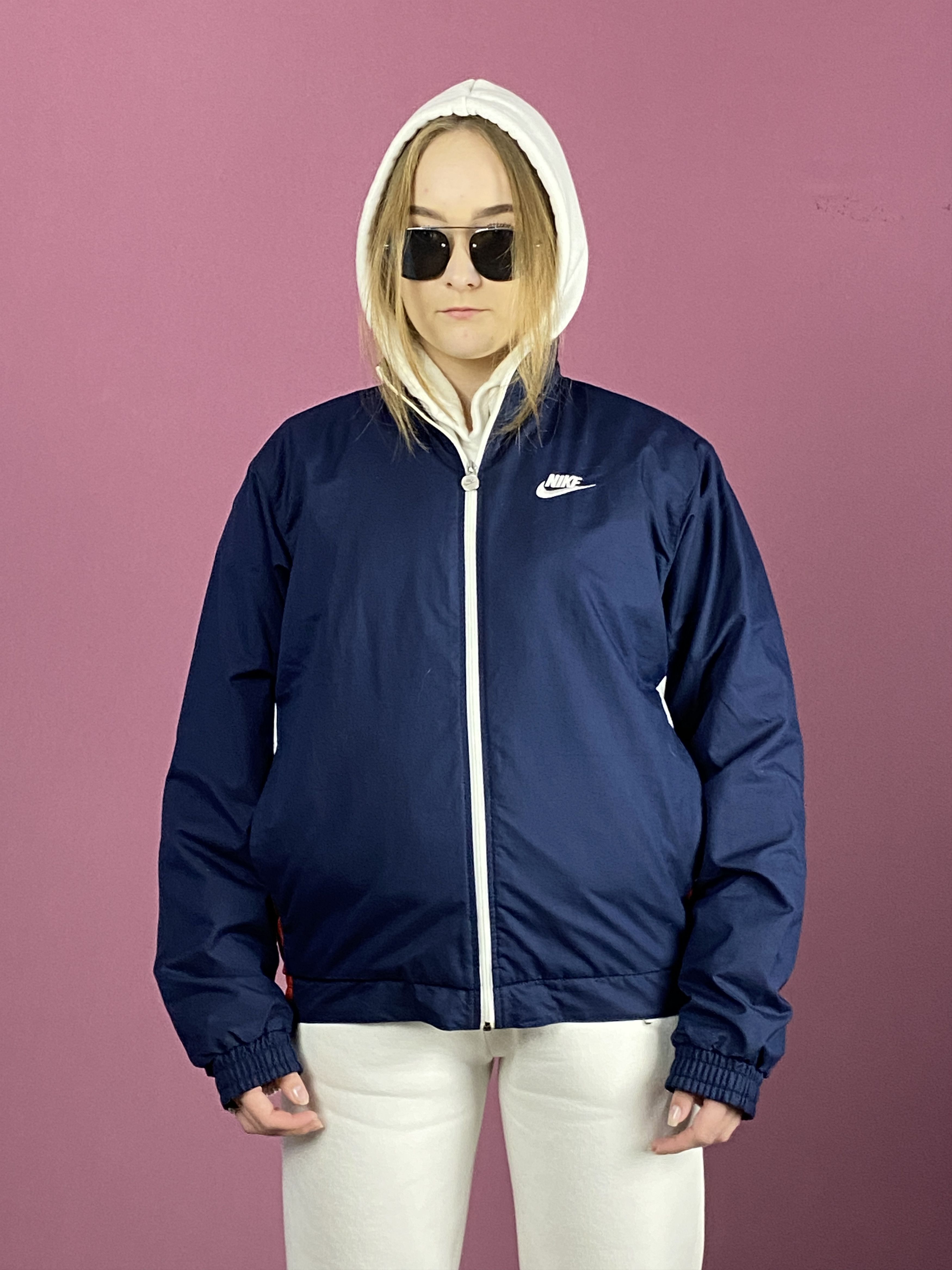 Nike × Vintage Nike Vintage Women's Windbreaker Jacket - S Size S / US 4 / IT 40 - 3 Thumbnail