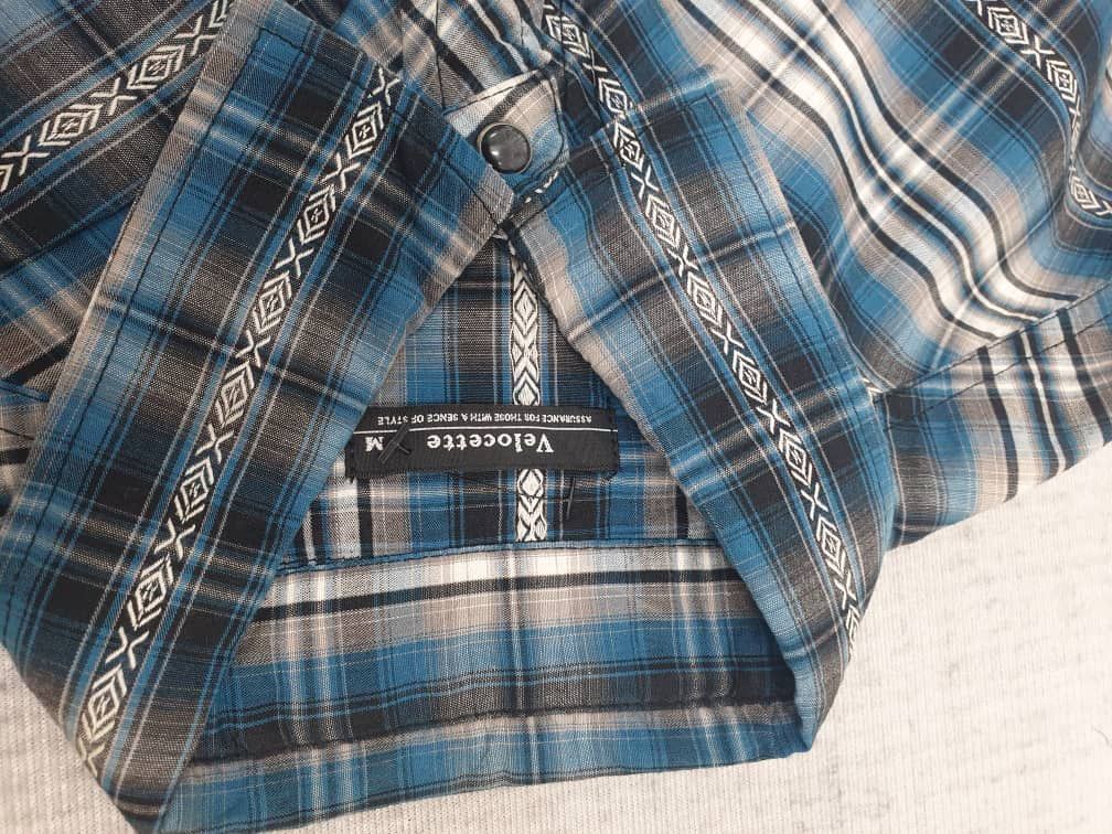 Japanese Brand 💥Velocette checkered Japanese Western shirt Size US M / EU 48-50 / 2 - 2 Thumbnail