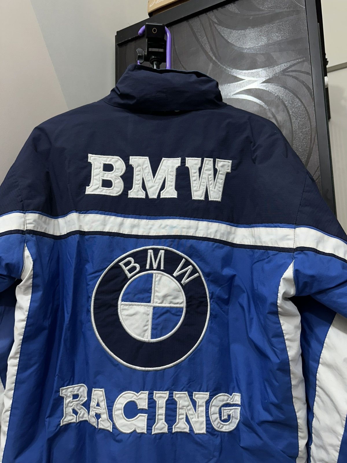 BMW Crazy Bmw Vintage Racing Jacket 🏎️🏁 Size US XS / EU 42 / 0 - 6 Thumbnail