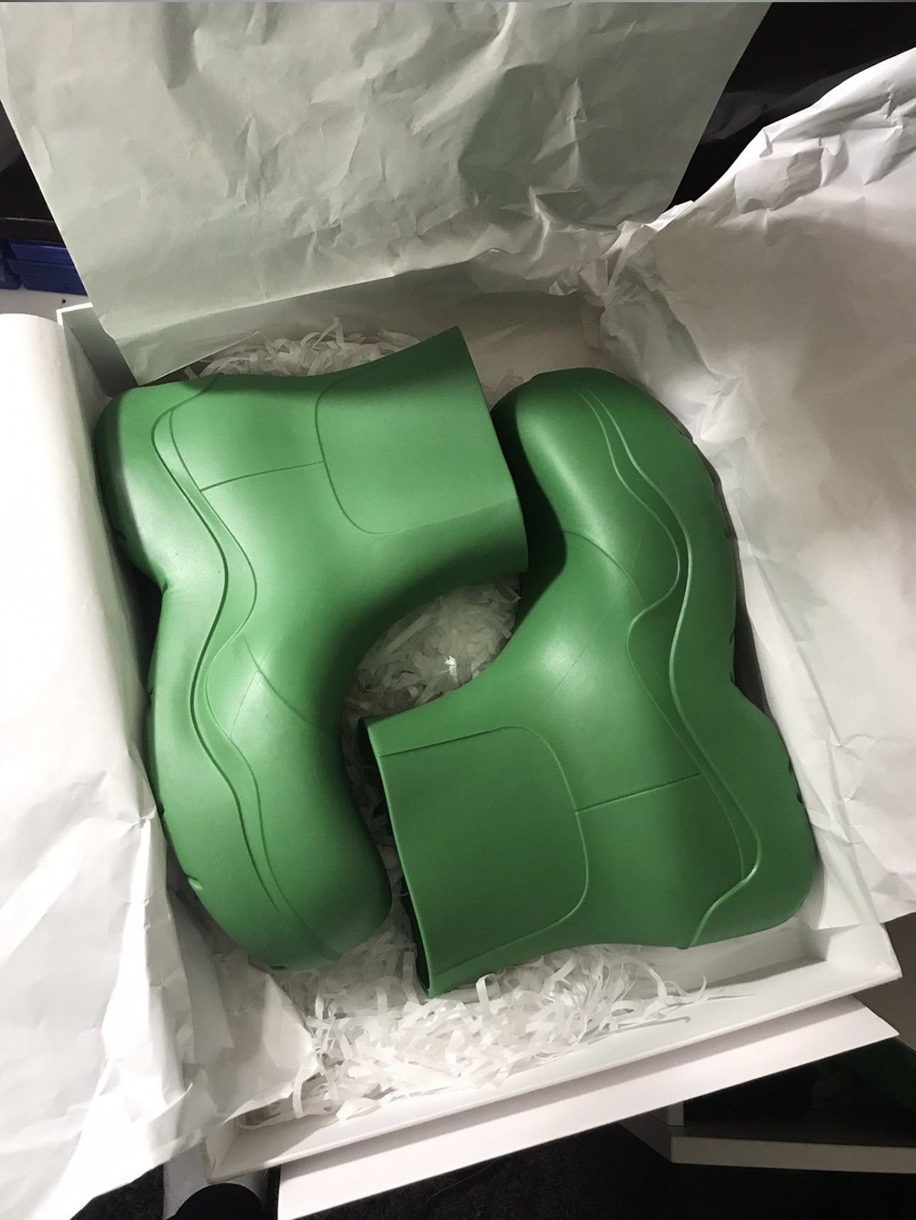 Bottega Veneta Bottega Puddle Boots Green Size US 12 / EU 45 - 1 Thumbnail