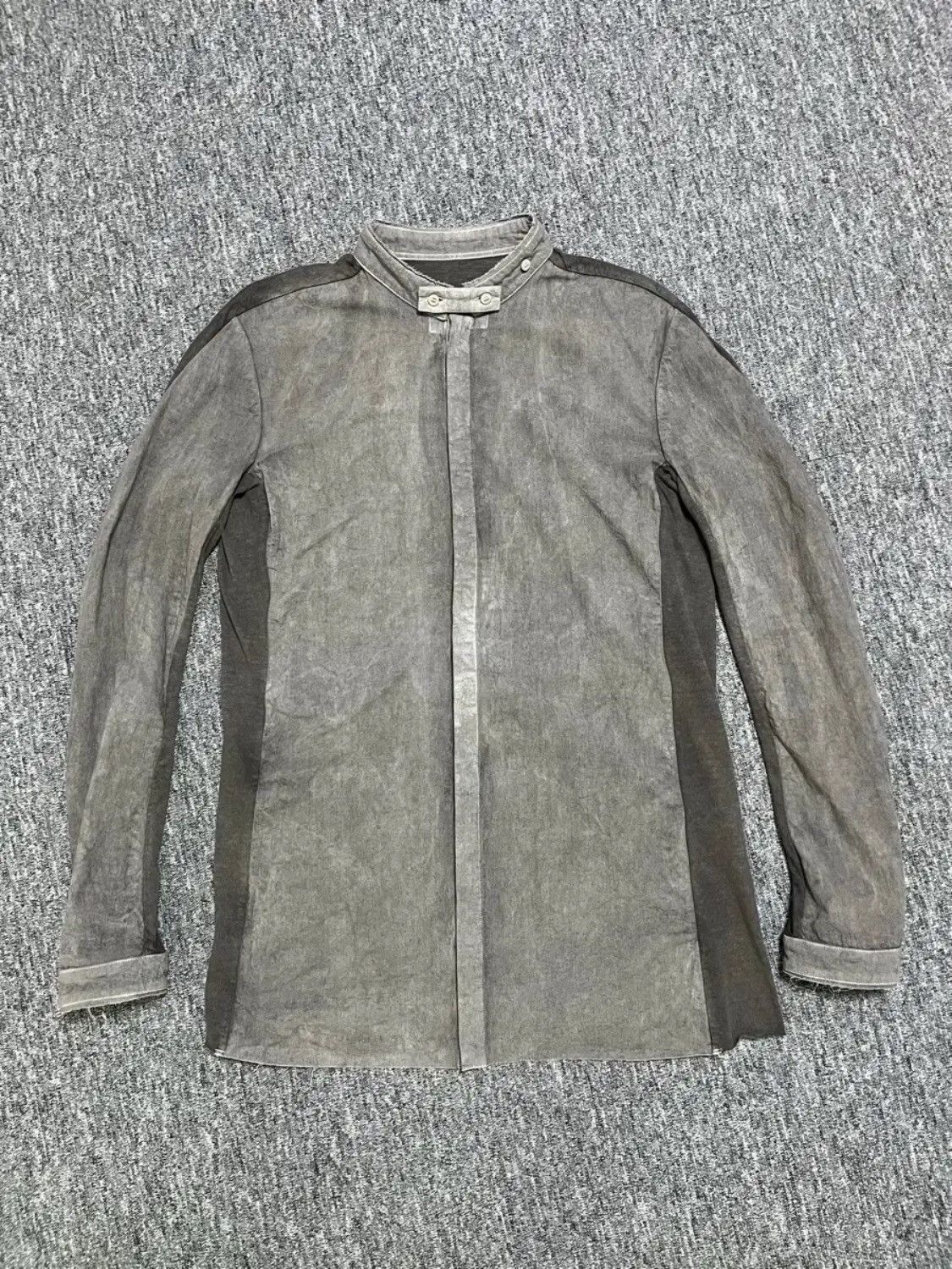 Boris Bidjan Saberi Boris Bidjan Saberi Grey Shirt Size US M / EU 48-50 / 2 - 6 Thumbnail
