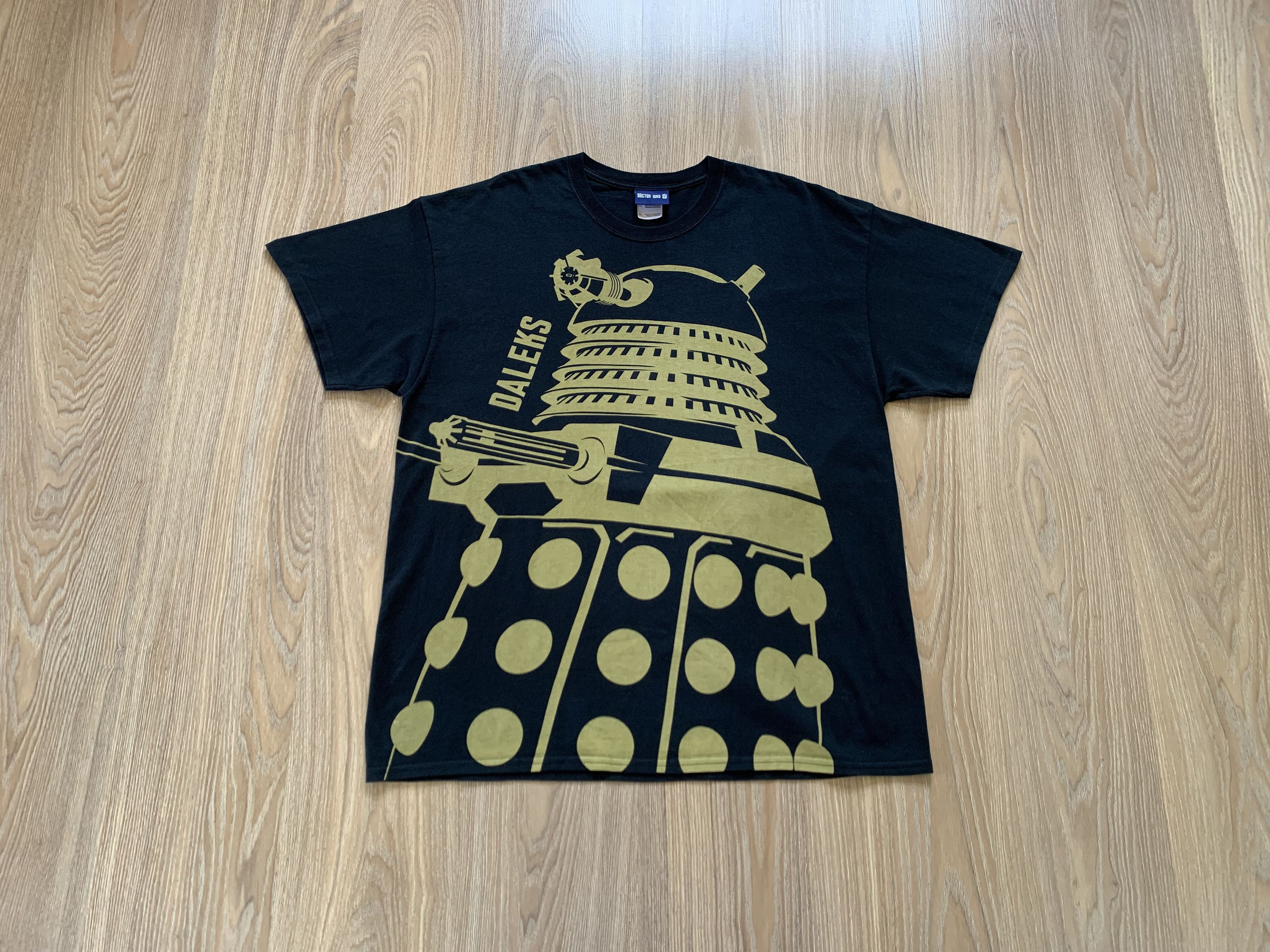 Gildan Rare Vintage Doctor Who Dalek T Shirt 2012 Size US L / EU 52-54 / 3 - 1 Thumbnail