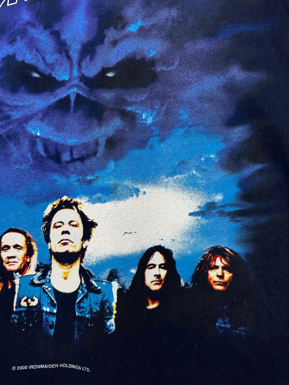 Band Tees 2000 Vintage Iron Maiden Brave New World Tour T-Shirt Size US XL / EU 56 / 4 - 13 Thumbnail