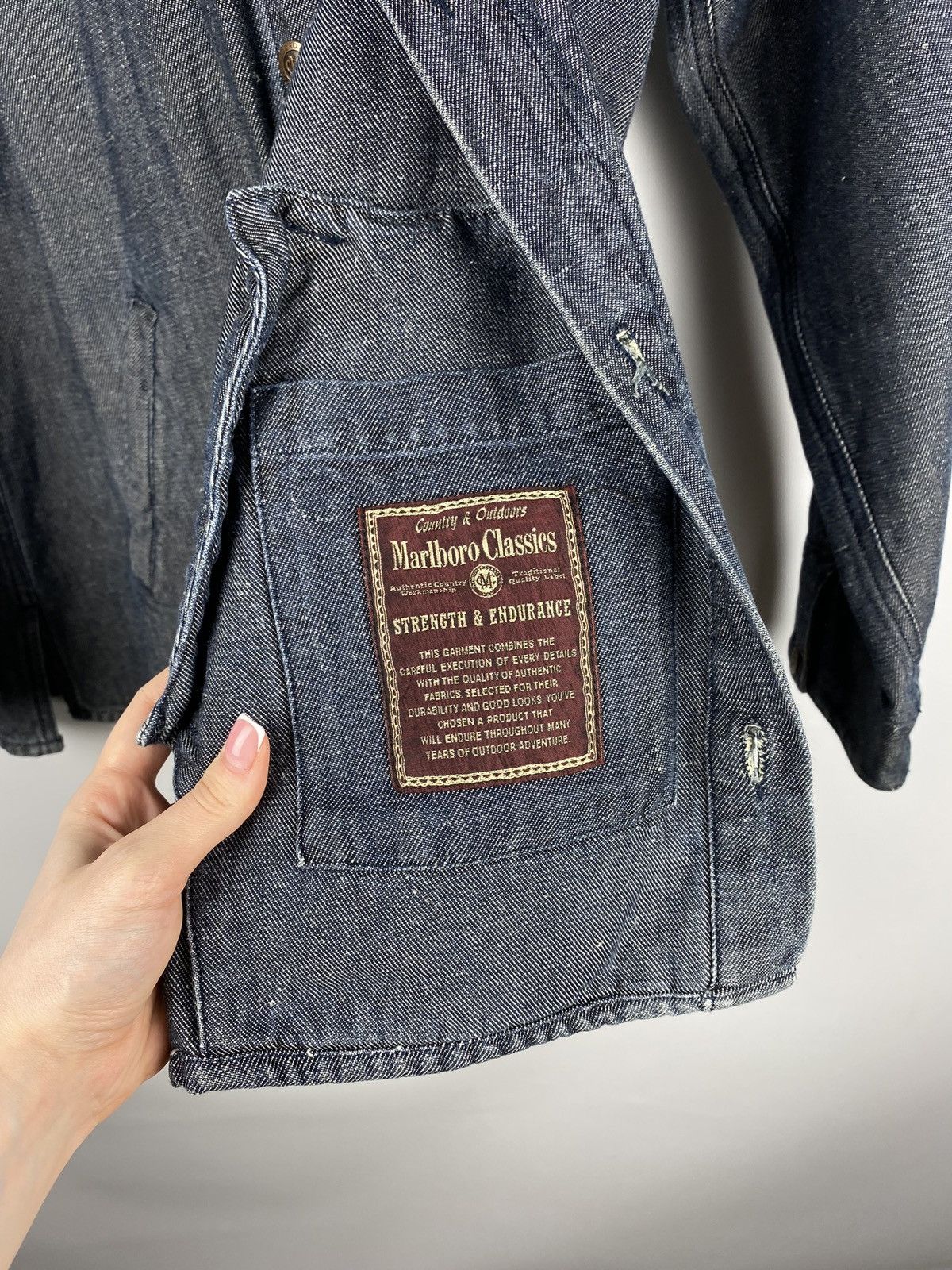 Marlboro Classics Marlboro Classics men’s denim jacket size Xl Size US XL / EU 56 / 4 - 23 Thumbnail