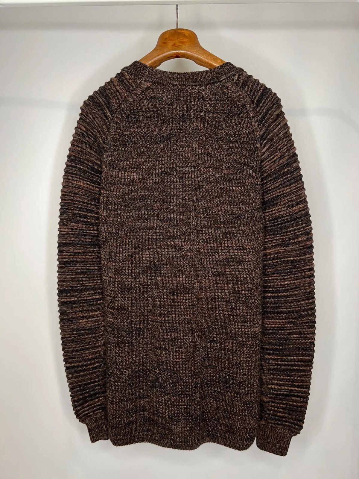 G-Star G-Star RAW Suzaki R Knit Tapered Brown Melange Sweater Size US L / EU 52-54 / 3 - 10 Thumbnail