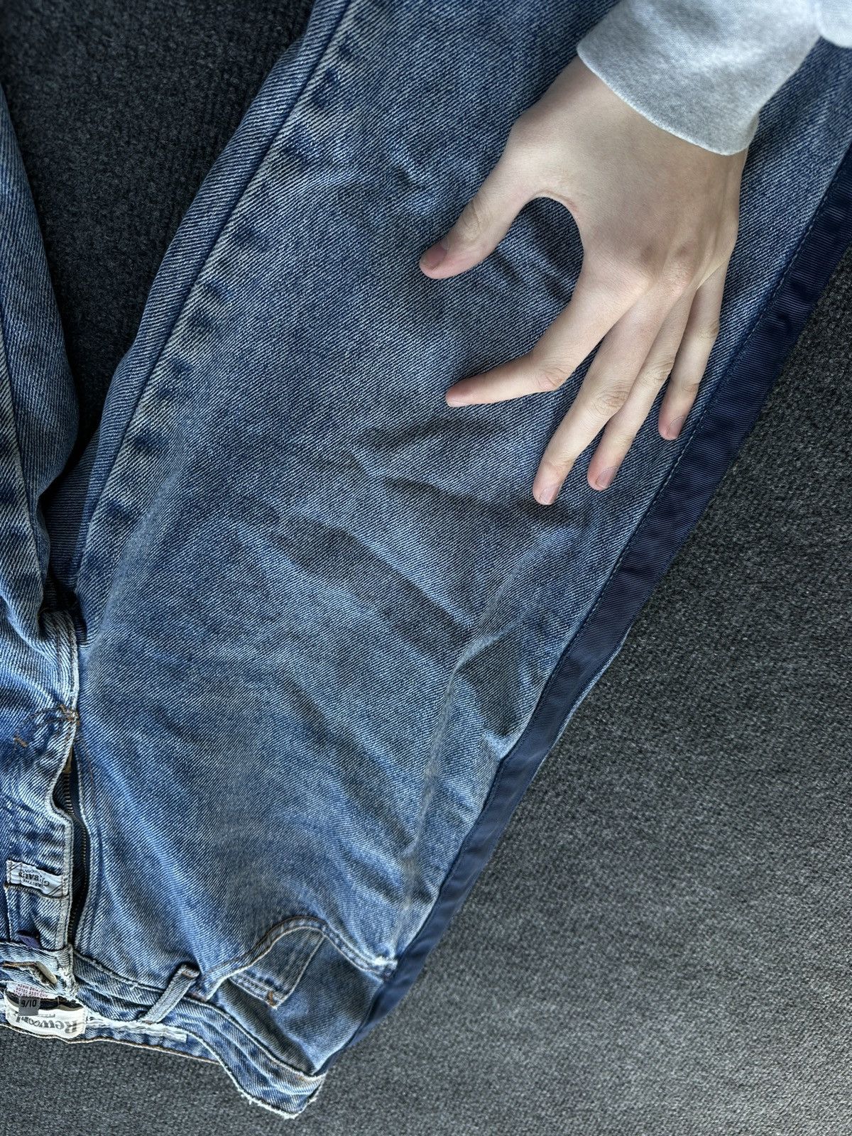 Marithe + Francois Girbaud 🚨 MARITHE FRANCOIS GIRBAUD AVANT GARDE GOTHIC WOMEN JEANS Size 26" / US 2 / IT 38 - 16 Thumbnail