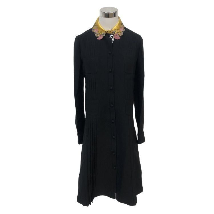 Valentino Valentino Beaded Collar Wool Coat Size 38 Size XS / US 0-2 / IT 36-38 - 1 Thumbnail