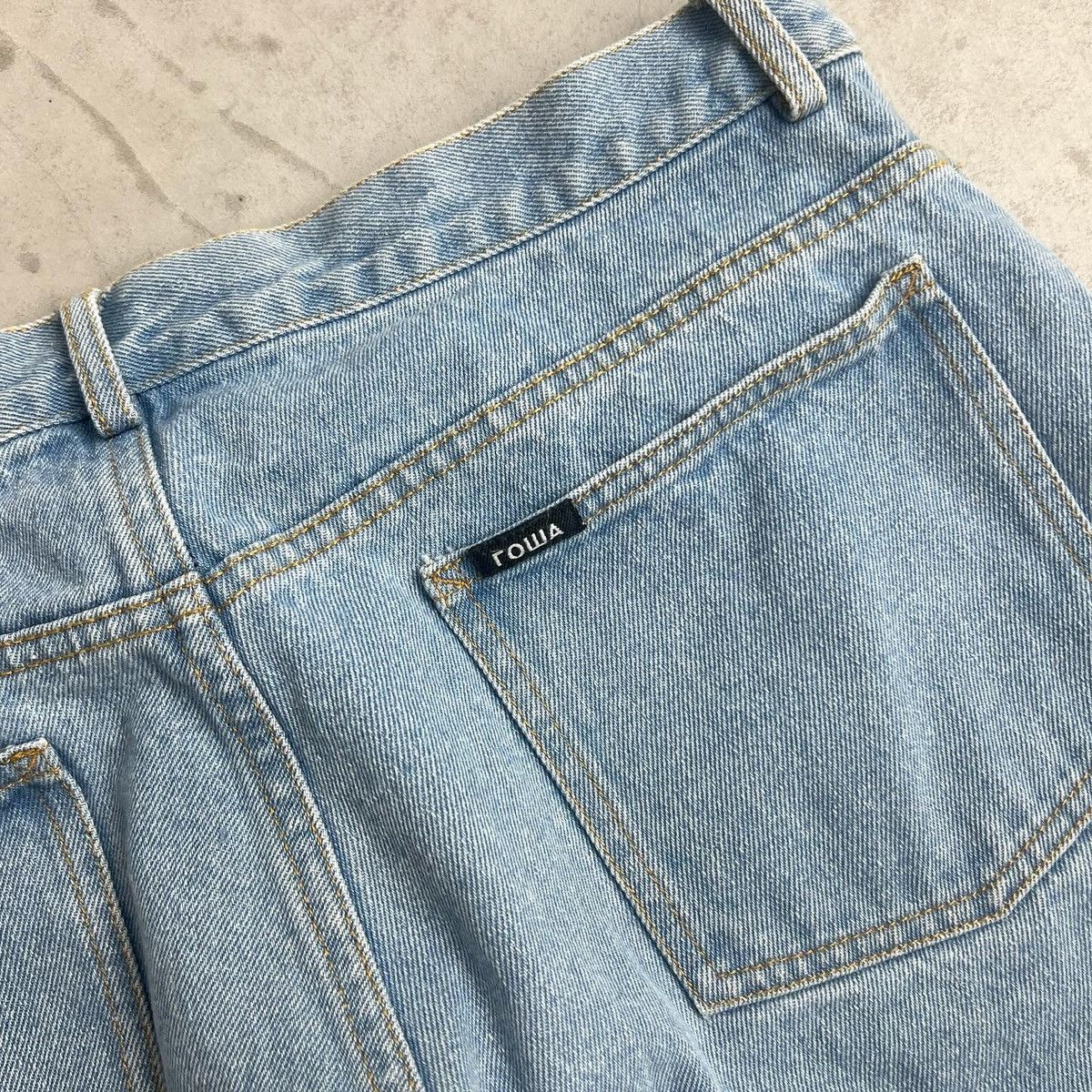 Gosha Rubchinskiy Gosha Rubchinskiy Wide Leg Denim Jeans Size US 32 / EU 48 - 4 Thumbnail