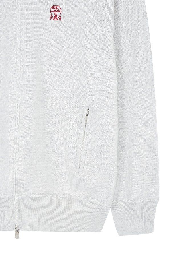 Brunello Cucinelli o1w1db10125 Cashmere Cardigan in Grey Size US M / EU 48-50 / 2 - 4 Thumbnail