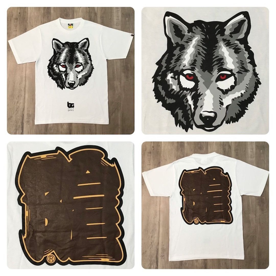 Bape BAPE × Sneaker Wolf BAPE GALLERY ART T-shirt a bathing ape Size US S / EU 44-46 / 1 - 1 Thumbnail