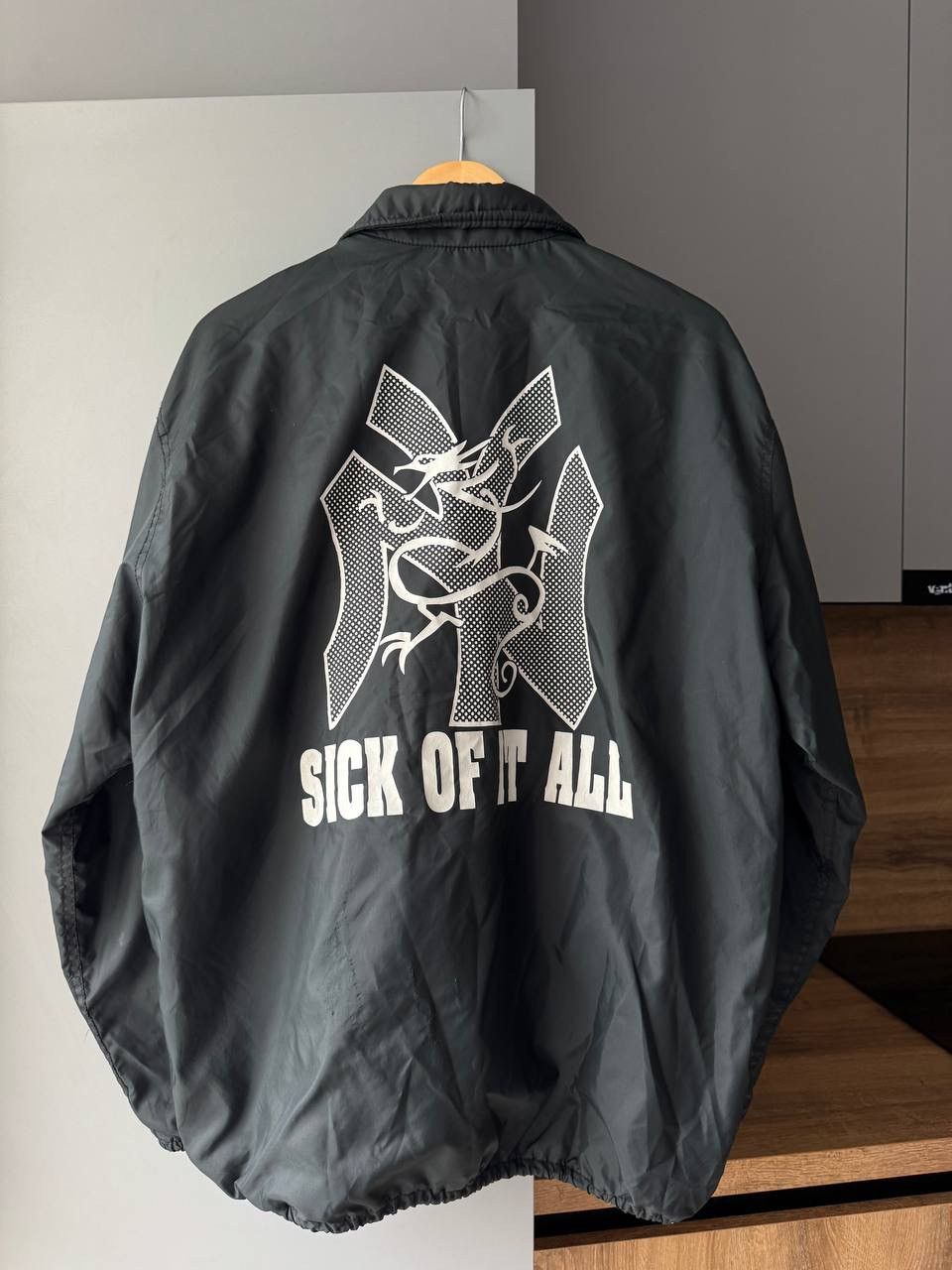 SICK OF IT ALL 90’s ヴィンテージ コーチジャケット SICK OF IT ALL 90's ヴィンテージ コーチジャケット sick of it all