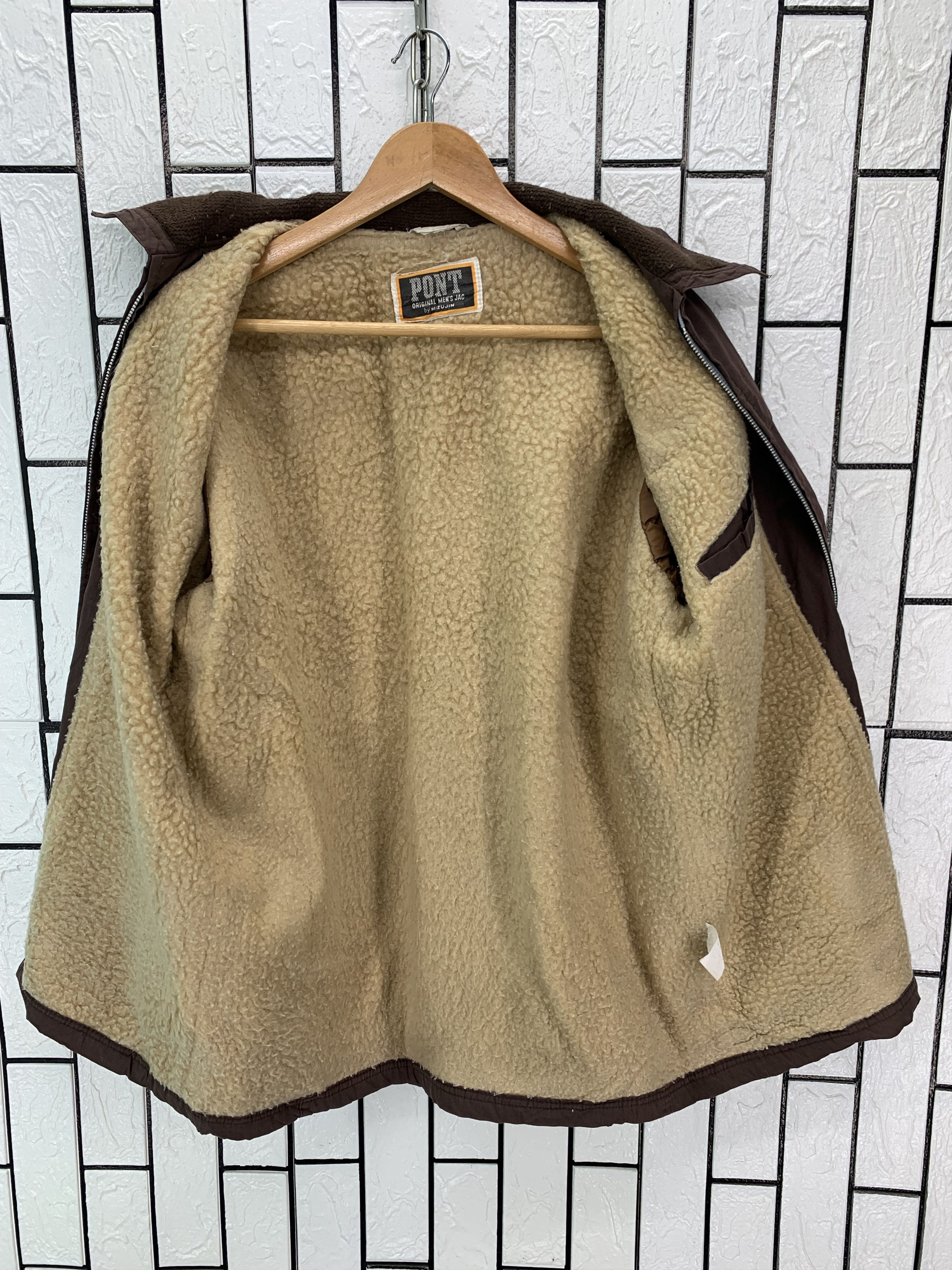 Japanese Brand Vintage Pont Lined Sherpa Jacket Size US M / EU 48-50 / 2 - 6 Thumbnail