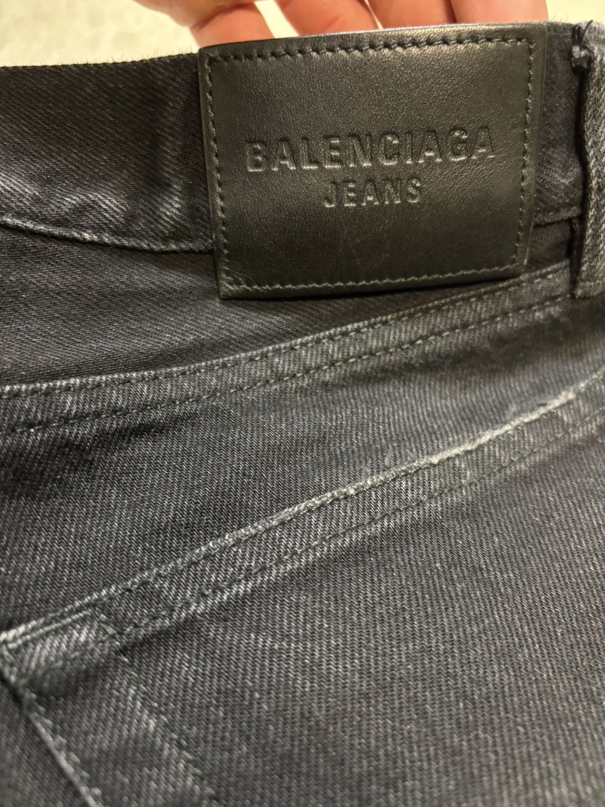 Balenciaga Balenciaga FW22 Rubber heel bite jeans Size US 32 / EU 48 - 5 Thumbnail