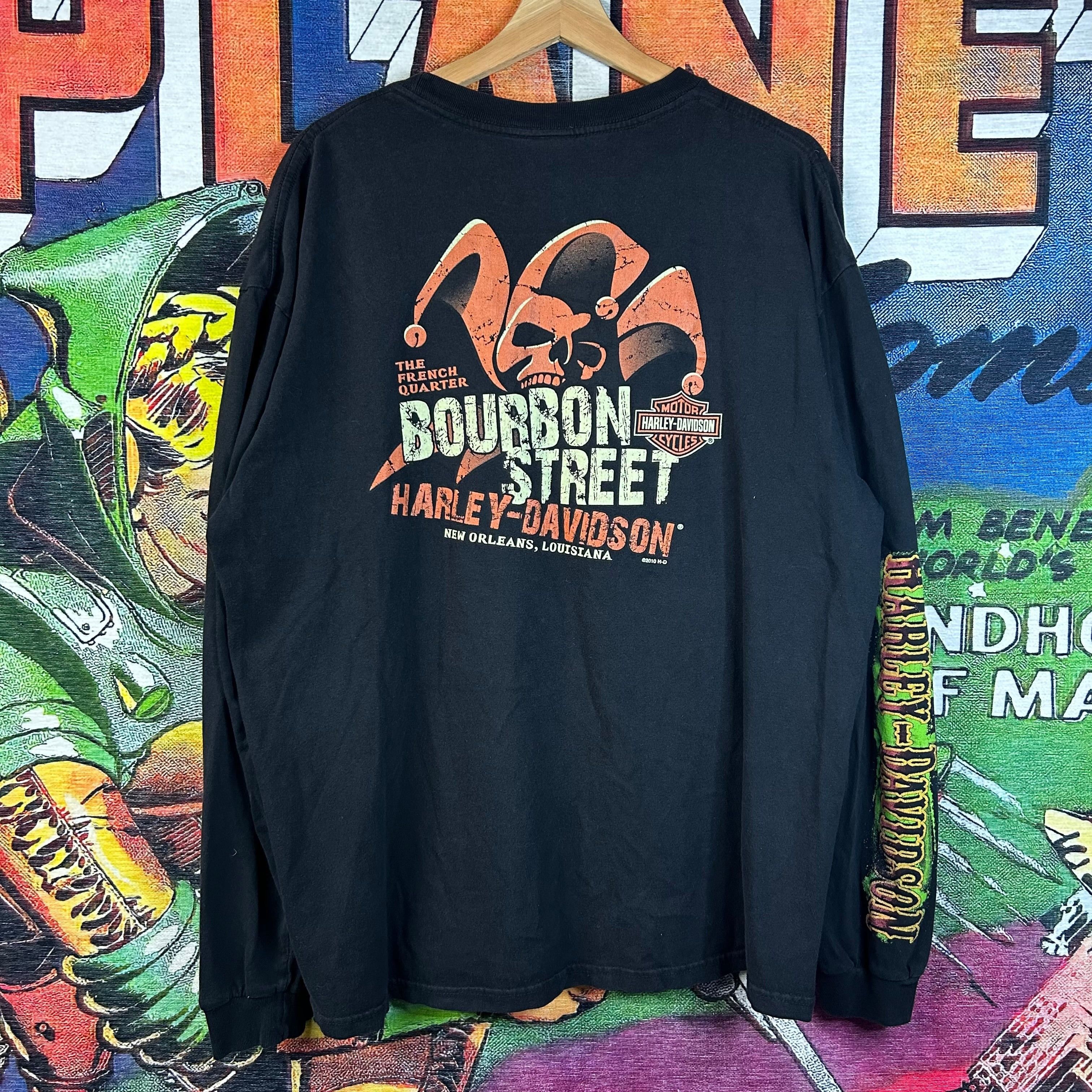 Harley Davidson Harley Davidson Bourbon Street Long Sleeve Tee Size XL Size US XL / EU 56 / 4 - 2 Thumbnail