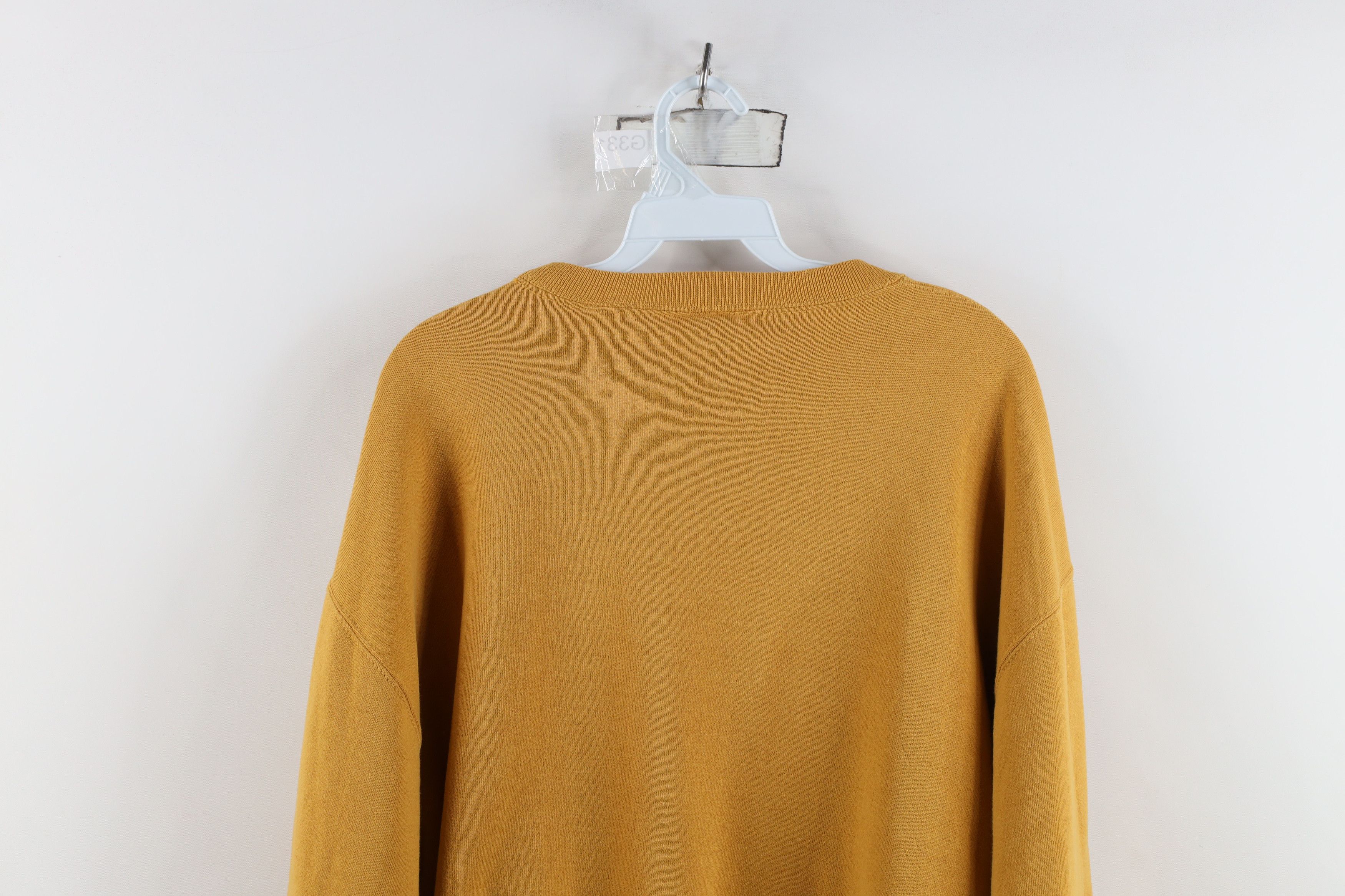 Russell Athletic Vintage 90s Y2K Russell Athletic Crewneck Sweatshirt Yellow Size US L / EU 52-54 / 3 - 12 Thumbnail