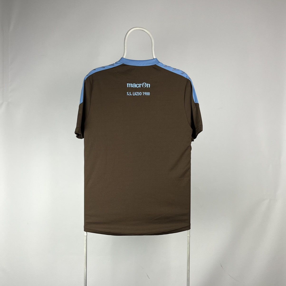 Macron SS Lazio T-Shirt Macron Jersey Cotton Men Football Calcio Size US S / EU 44-46 / 1 - 2 Thumbnail