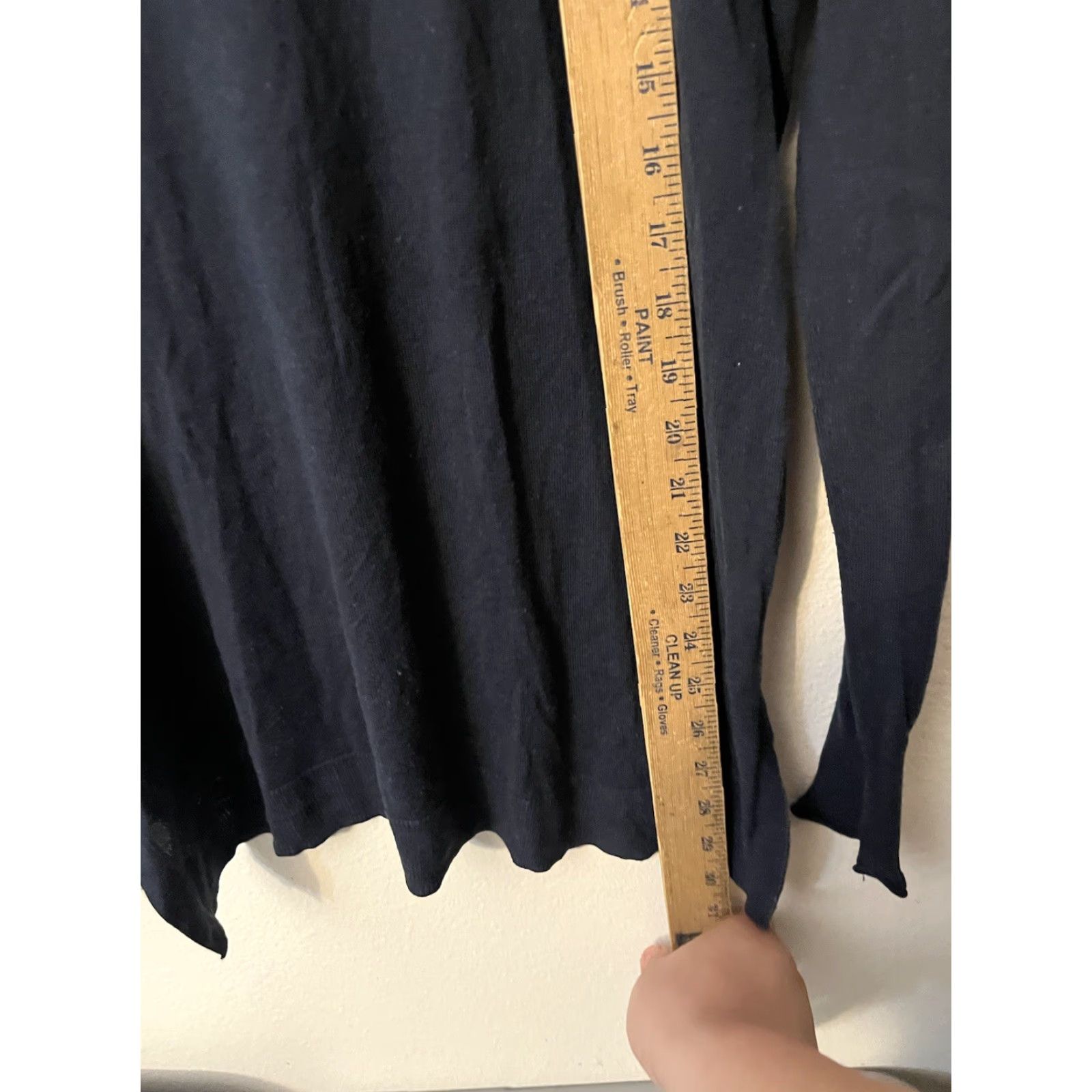 H&M H&M Crew Neck Pullover Sweater Women's Small Navy Blue Long Sleeve Size S Regular Fit Cotton Logo Size S / US 4 / IT 40 - 4 Thumbnail